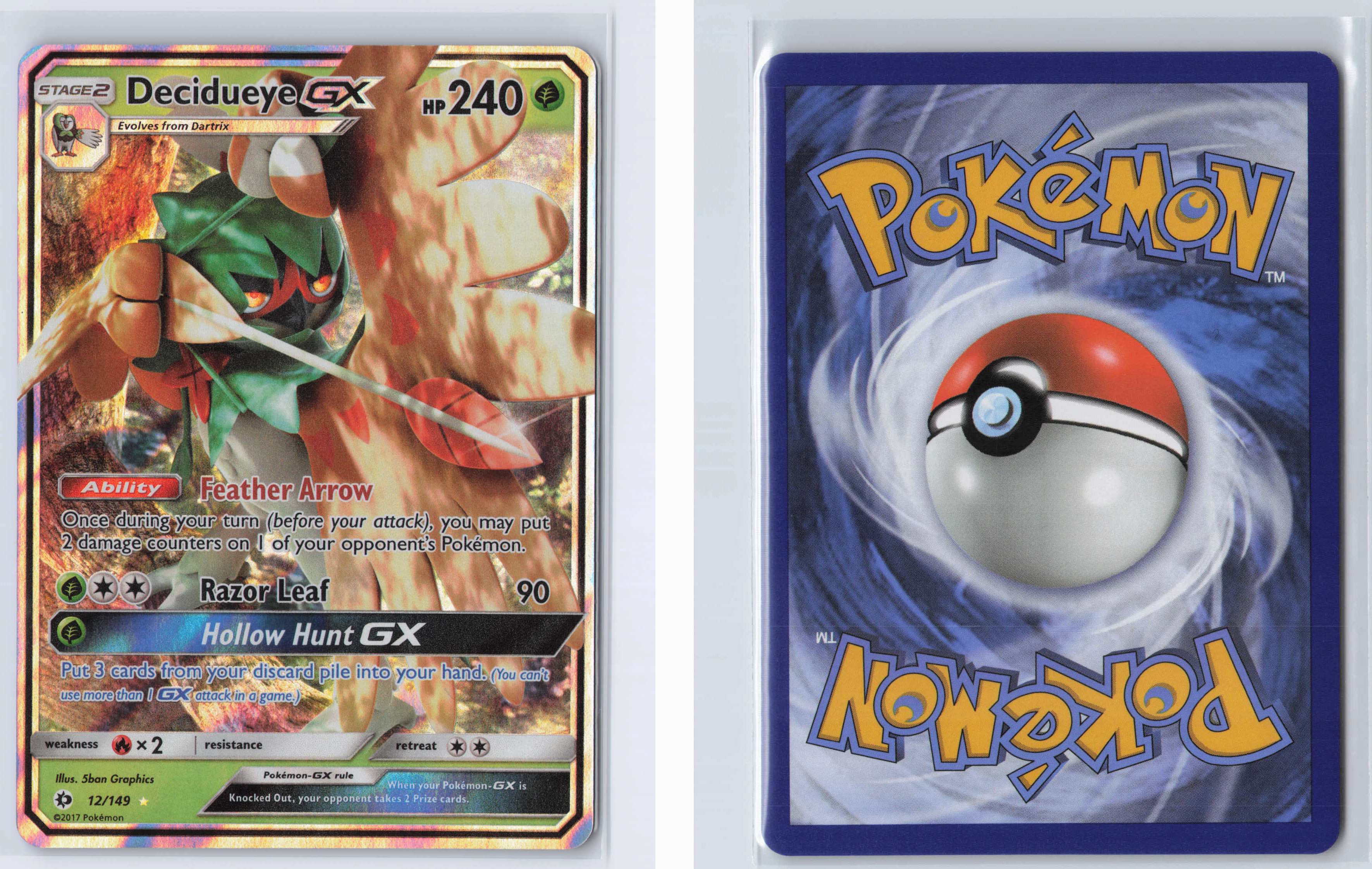 (#12/149) Decidueye GX [SM Base Set]