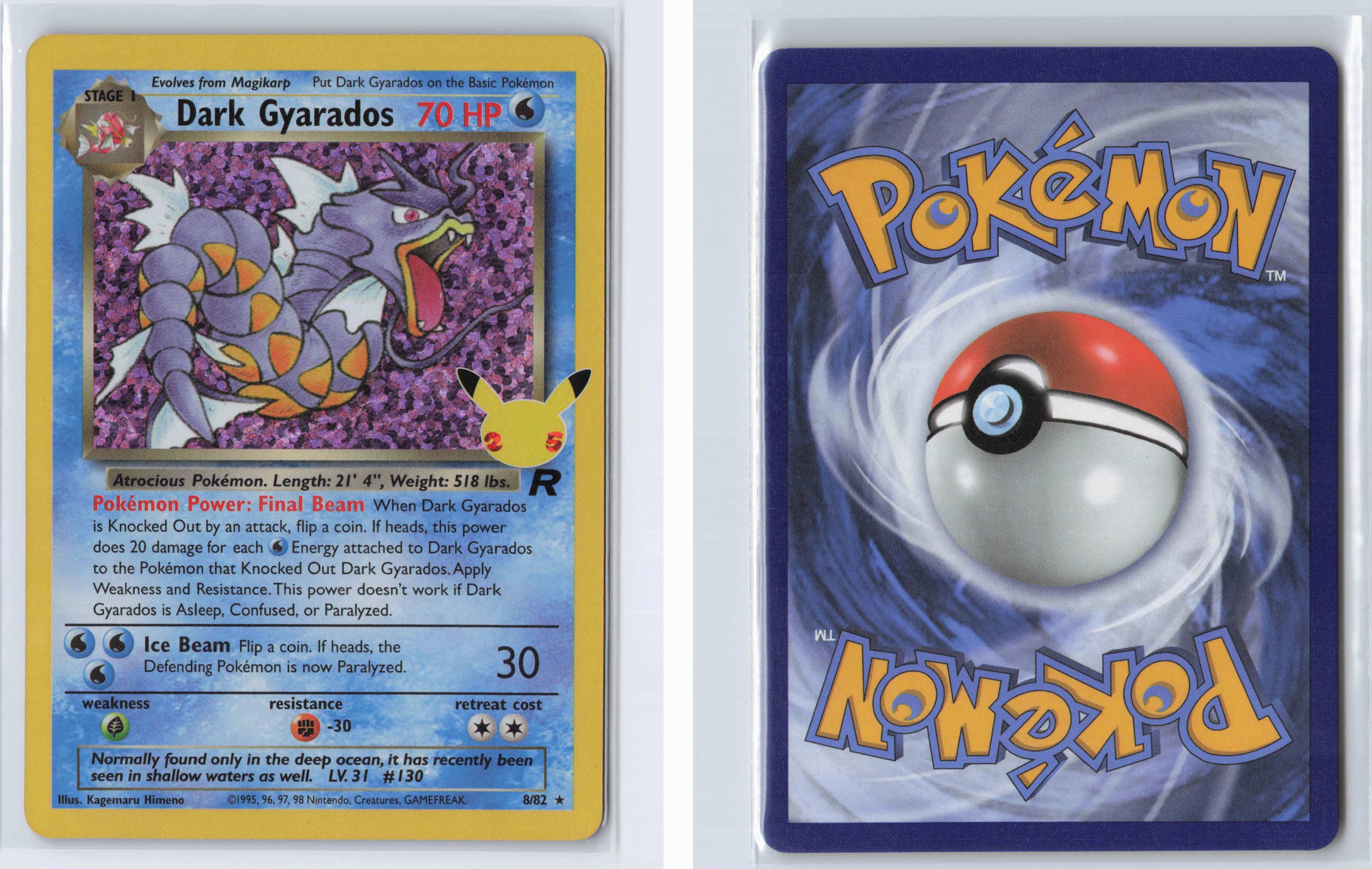 (#8/82) Dark Gyarados [Celebrations: Classic Collection]
