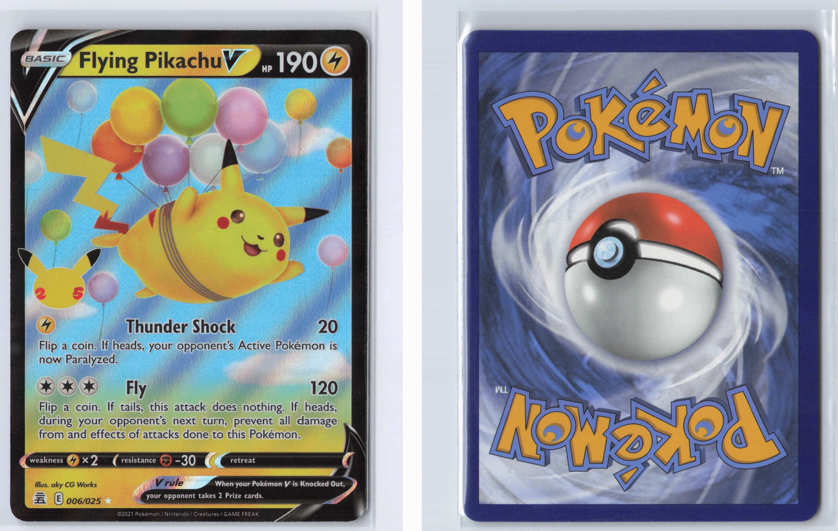 (#006/025) Flying Pikachu V [Celebrations]