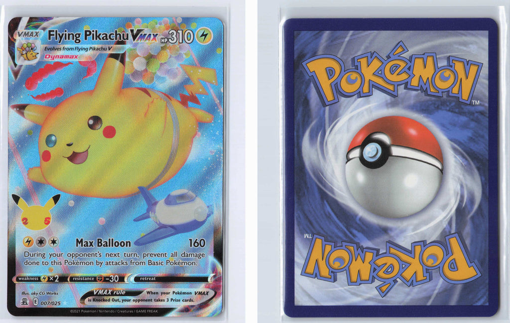 (#007/025) Flying Pikachu VMAX [Celebrations]