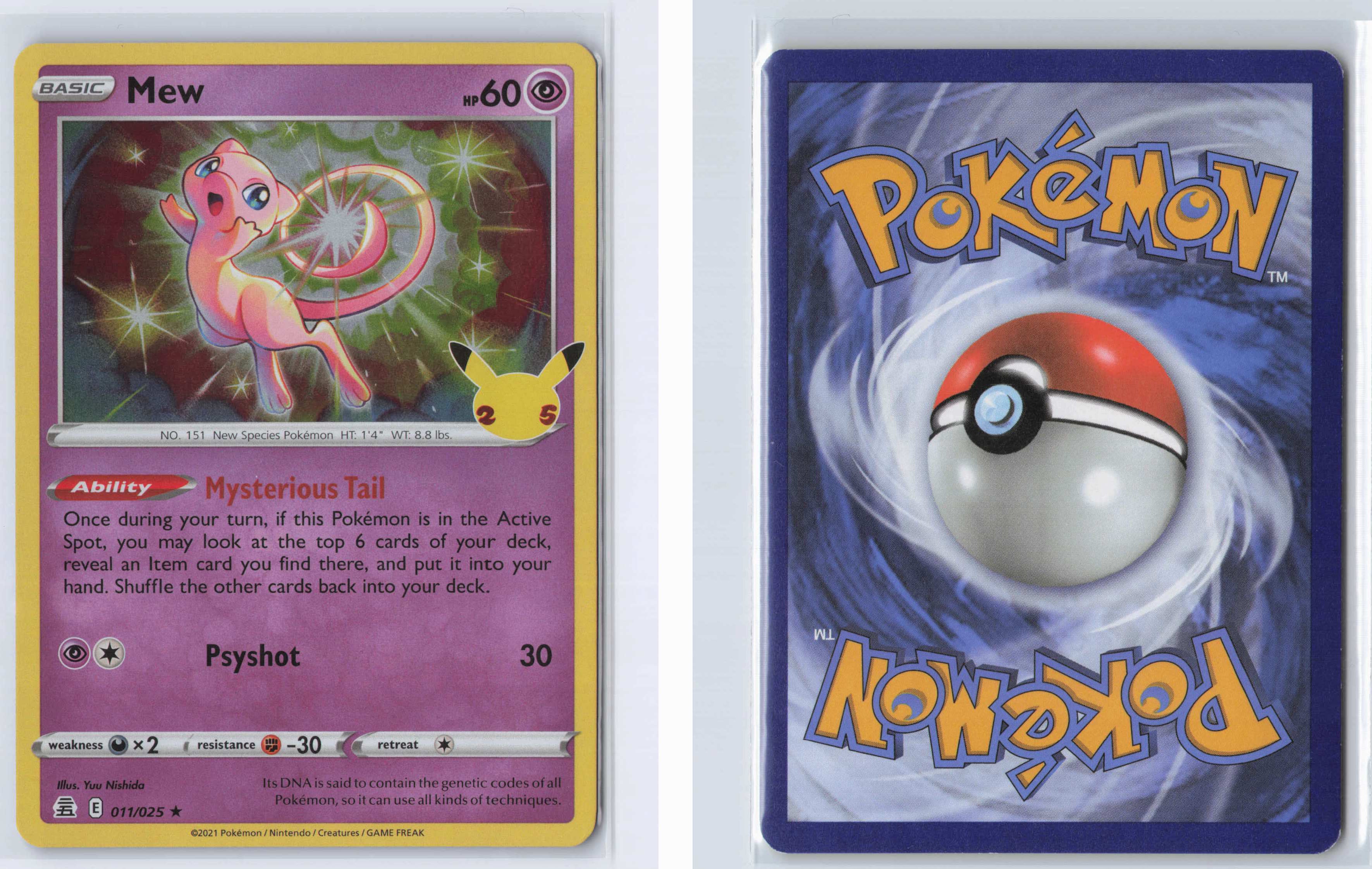 (#011/025) Mew [Celebrations]
