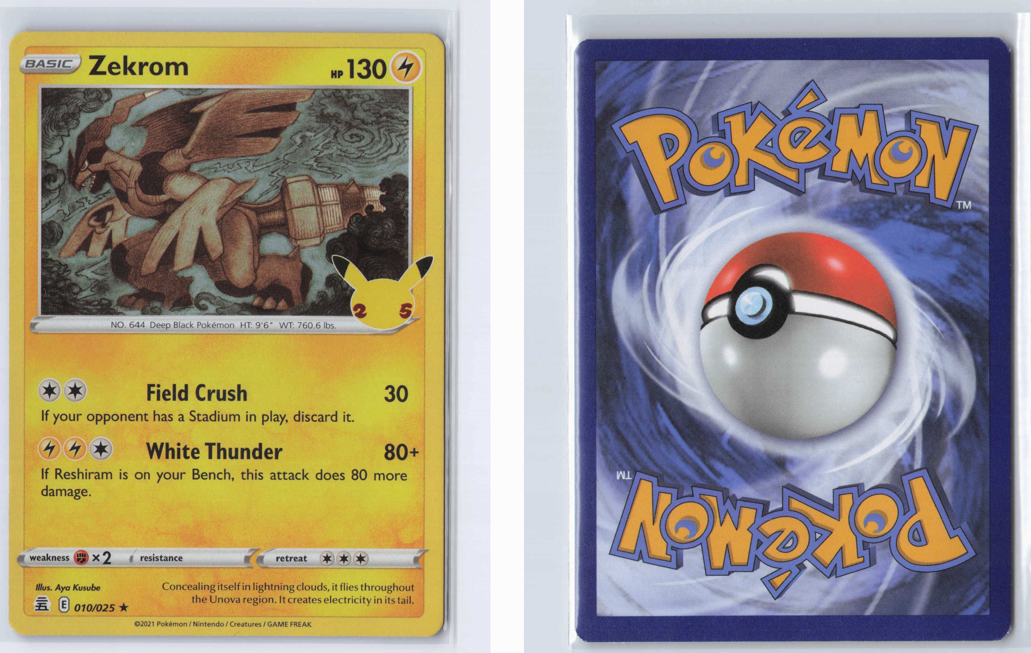 (#010/025) Zekrom [Celebrations]