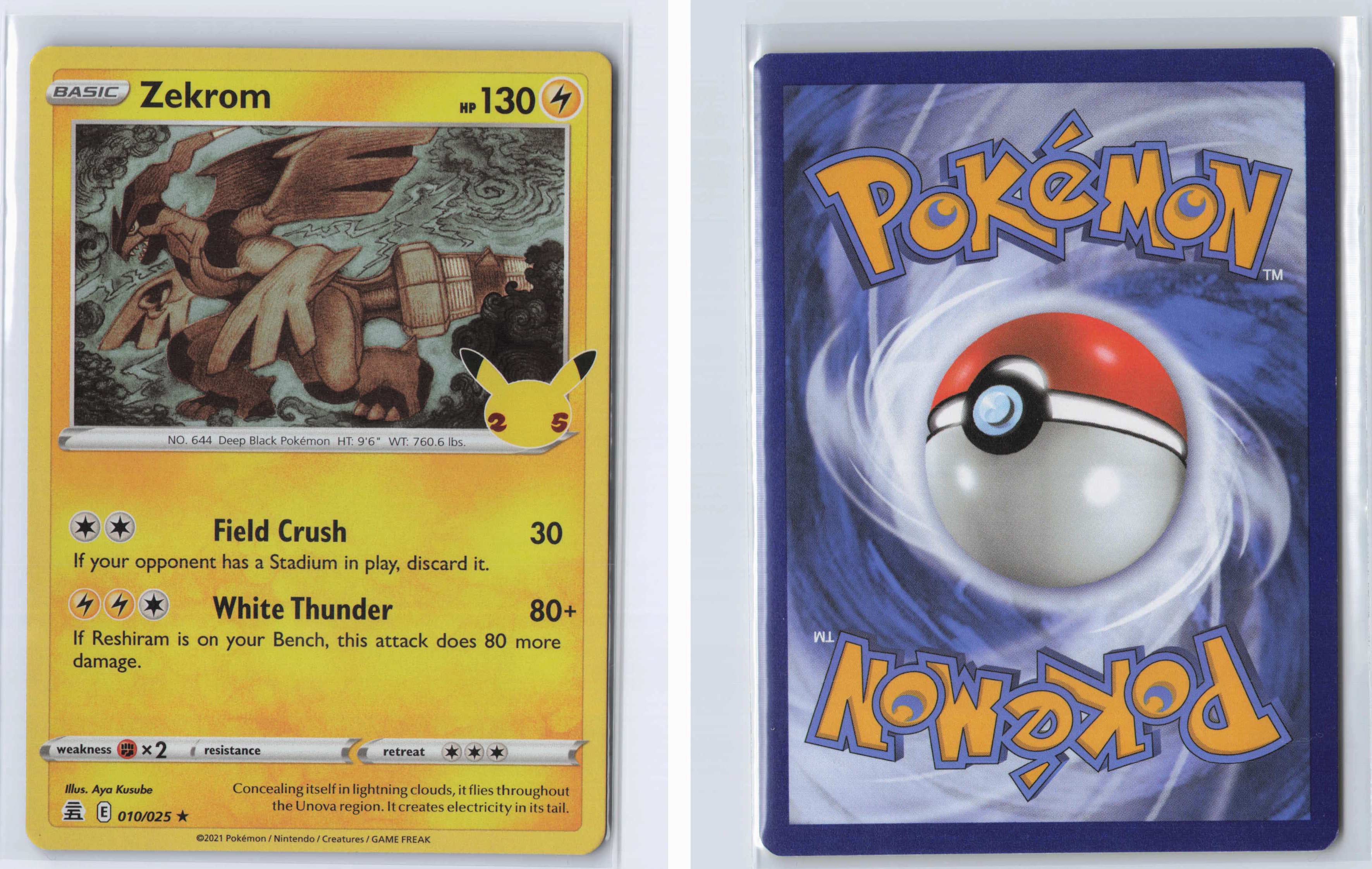 (#010/025) Zekrom [Celebrations]