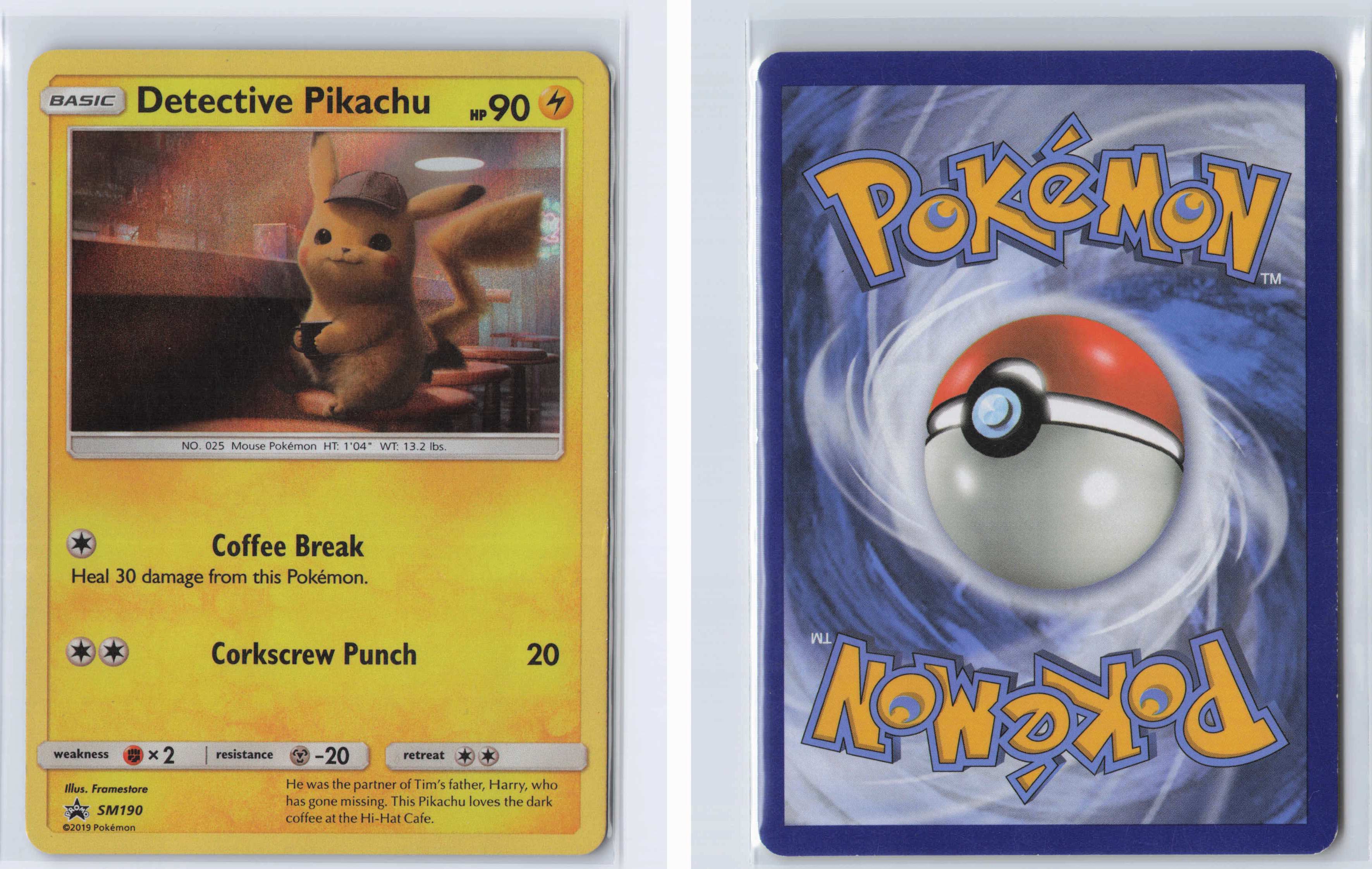(#SM190) Detective Pikachu - [SM Promos]