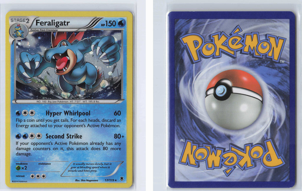 (#017/119) Feraligatr -  (Cosmos Holo) [Blister Exclusives]