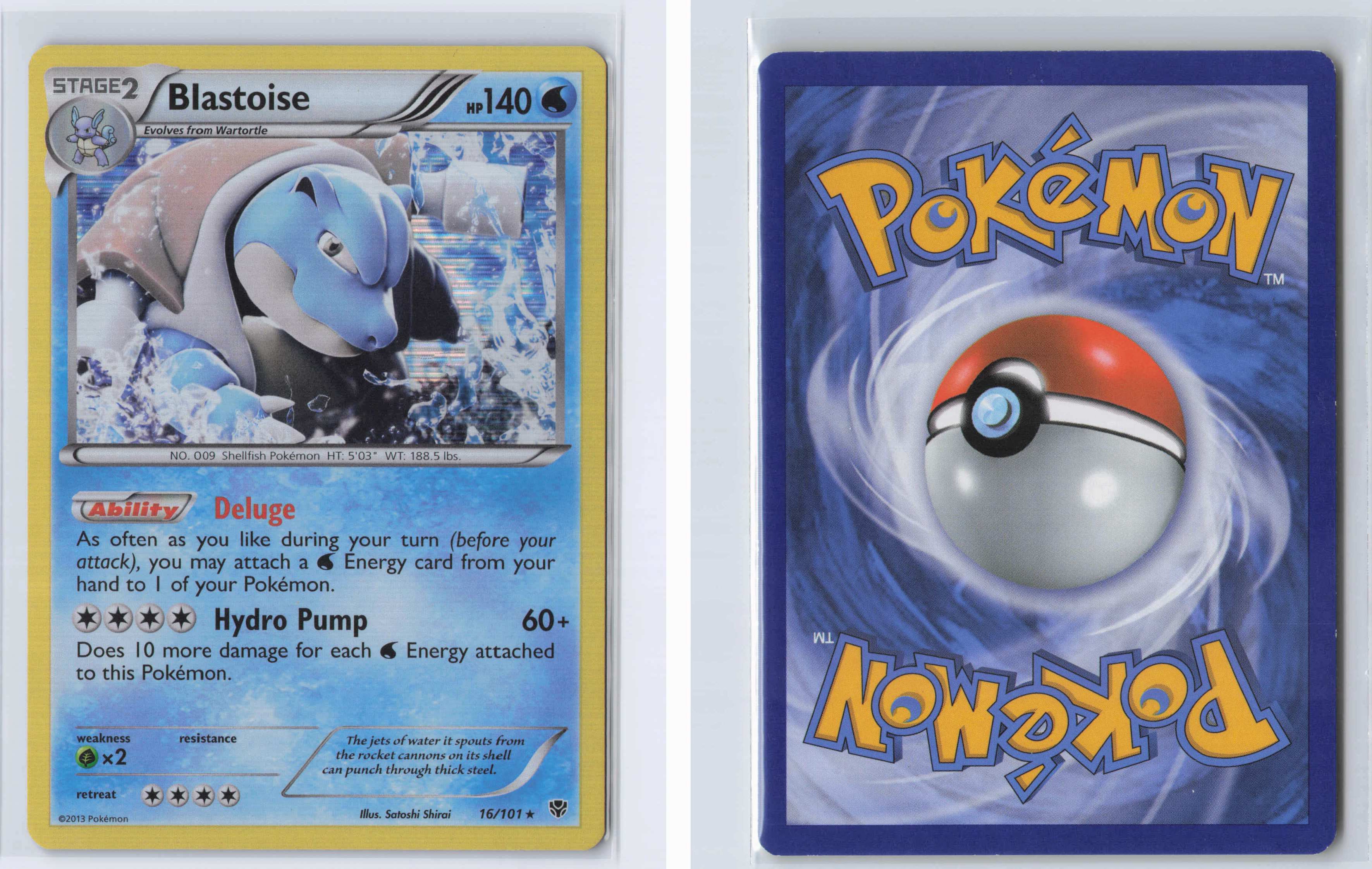 (#16/101) Blastoise [Plasma Blast]