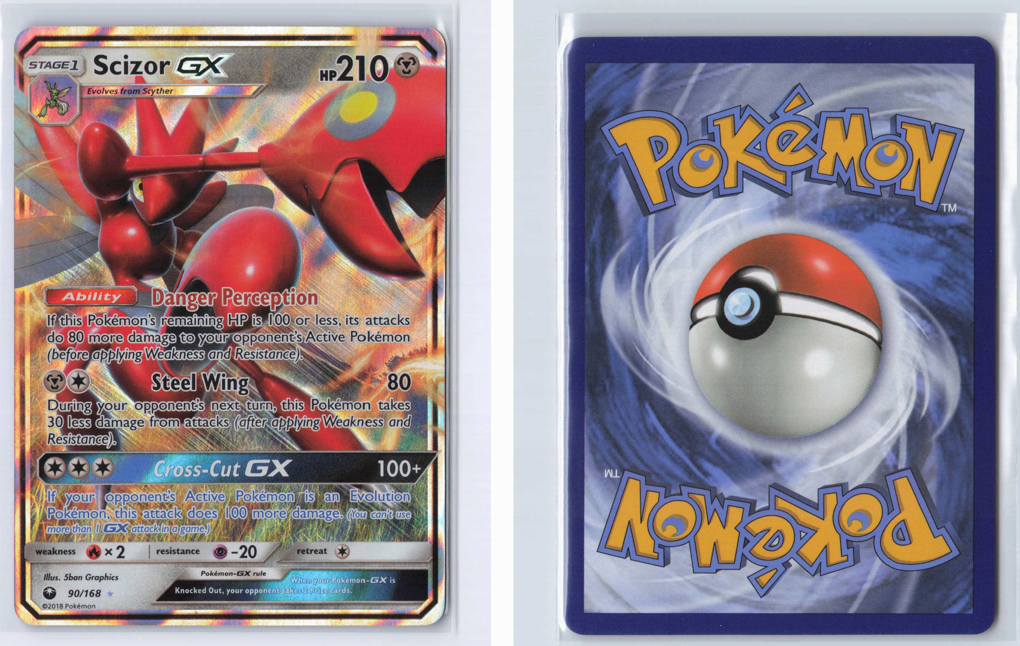 (#90/168) Scizor GX [SM - Celestial Storm]
