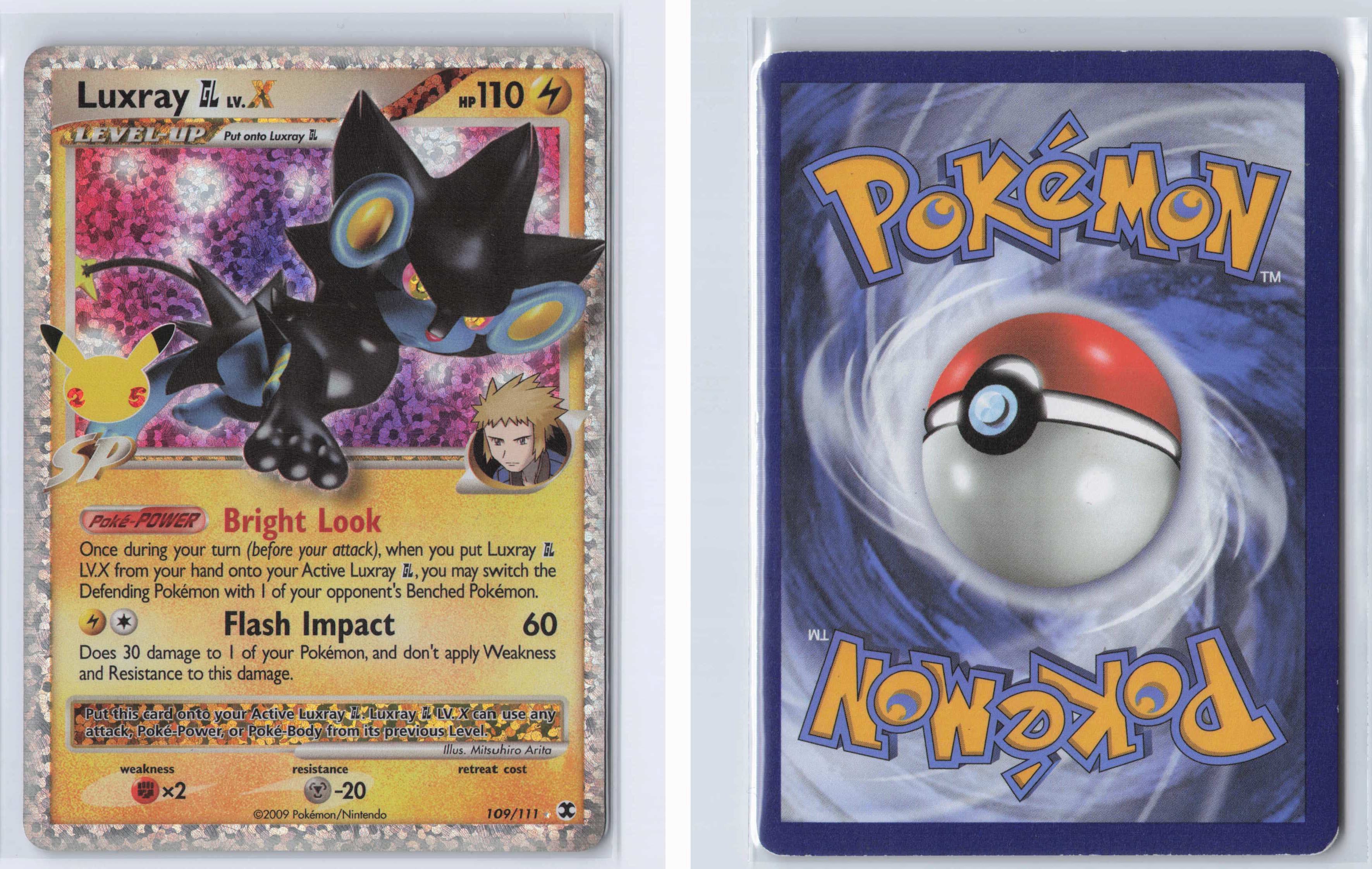 (#109/111) Luxray GL LV.X [Celebrations: Classic Collection]