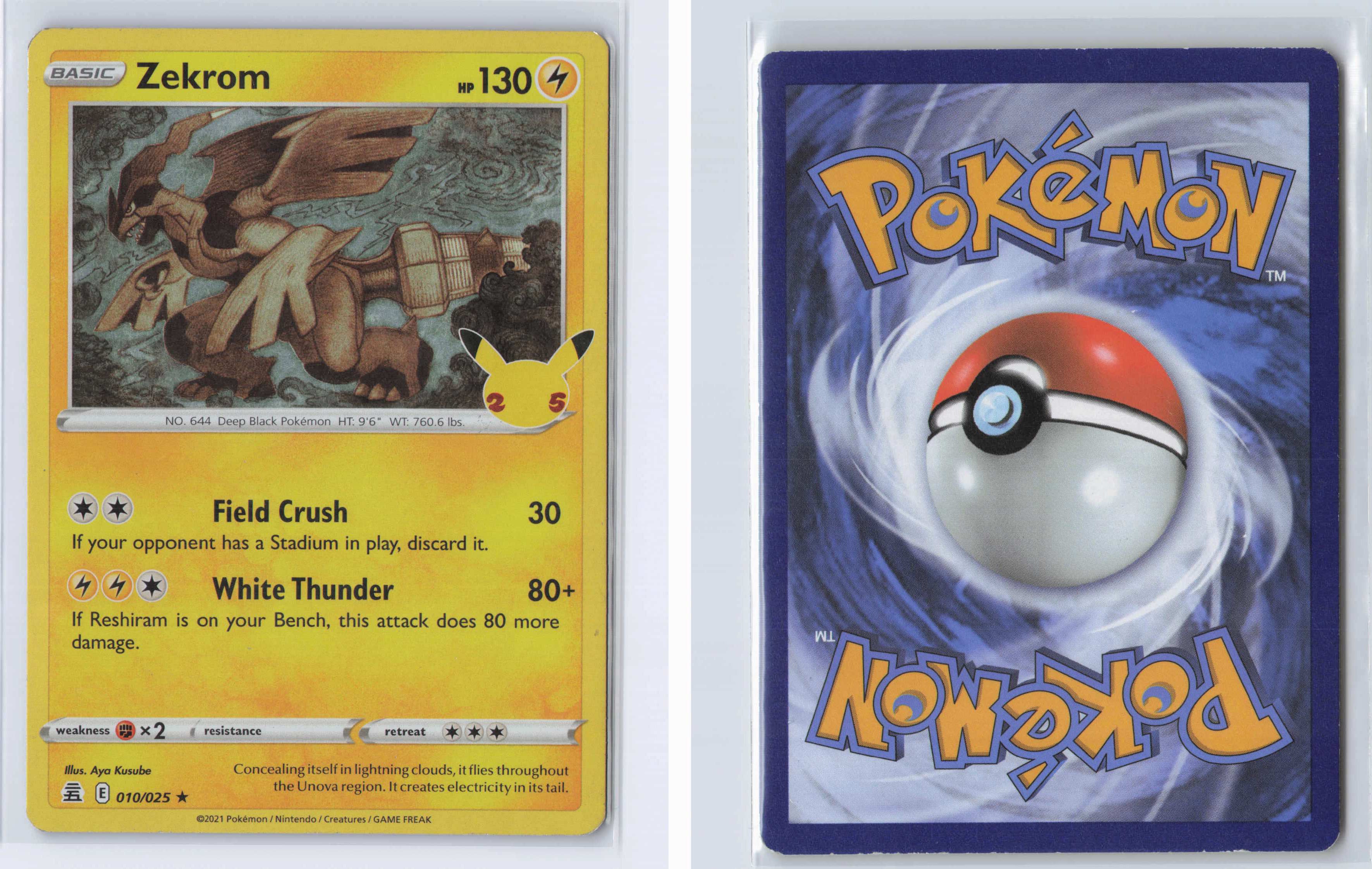 (#010/025) Zekrom [Celebrations]
