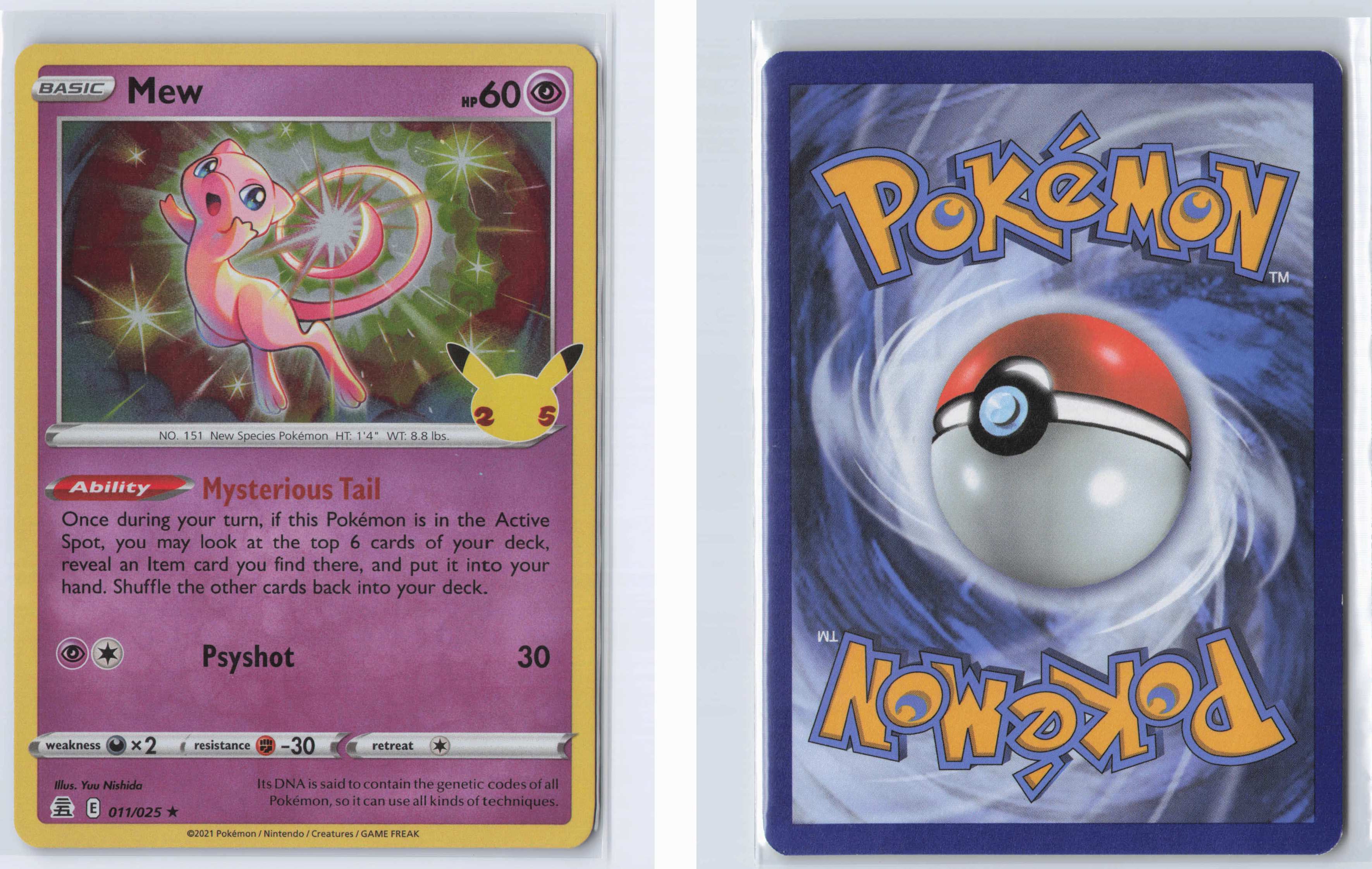 (#011/025) Mew [Celebrations]