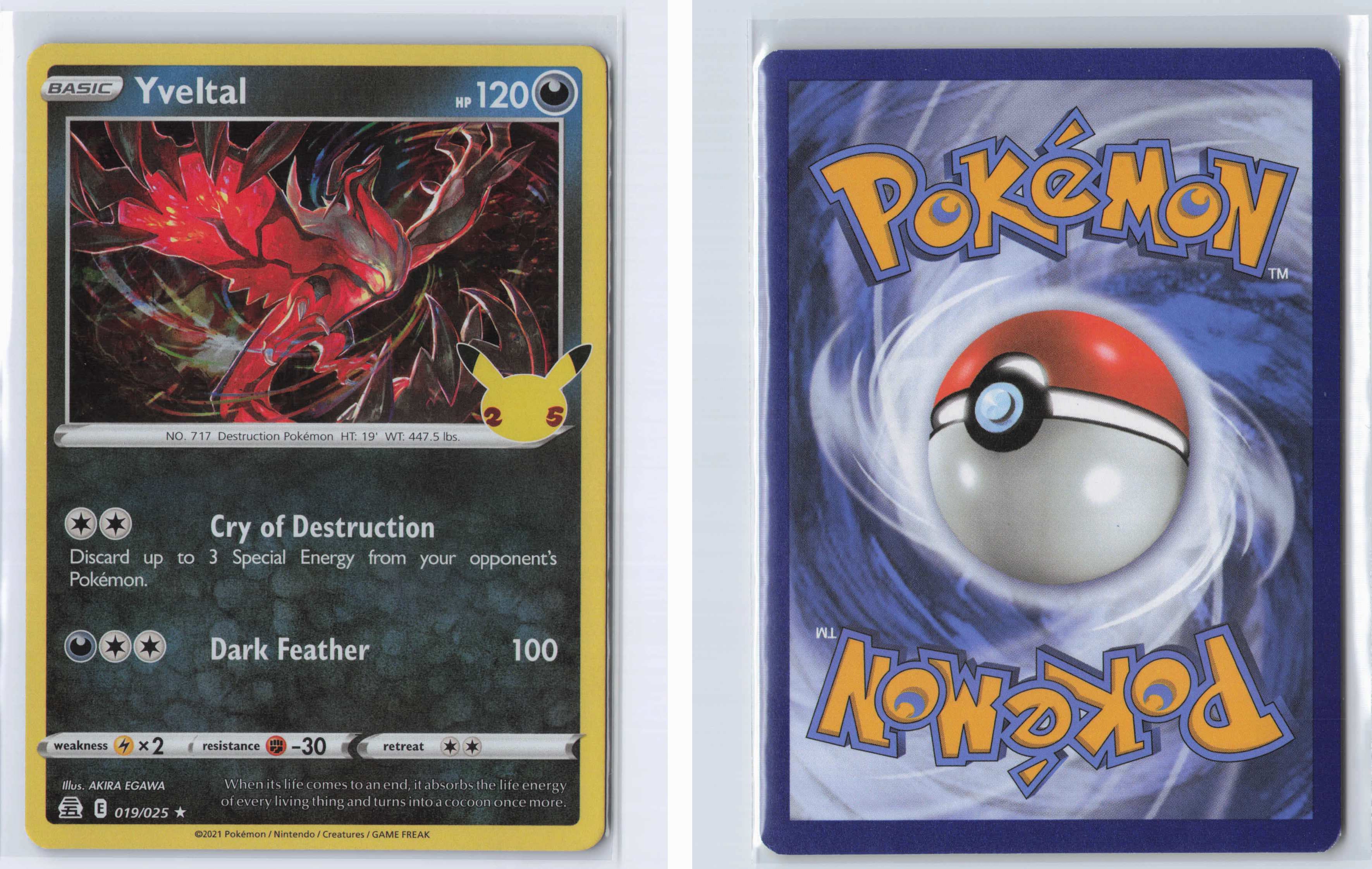 (#019/025) Yveltal [Celebrations]
