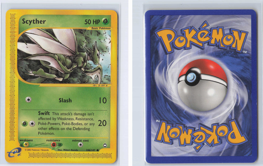 (#106/147) Scyther (106) [Aquapolis]