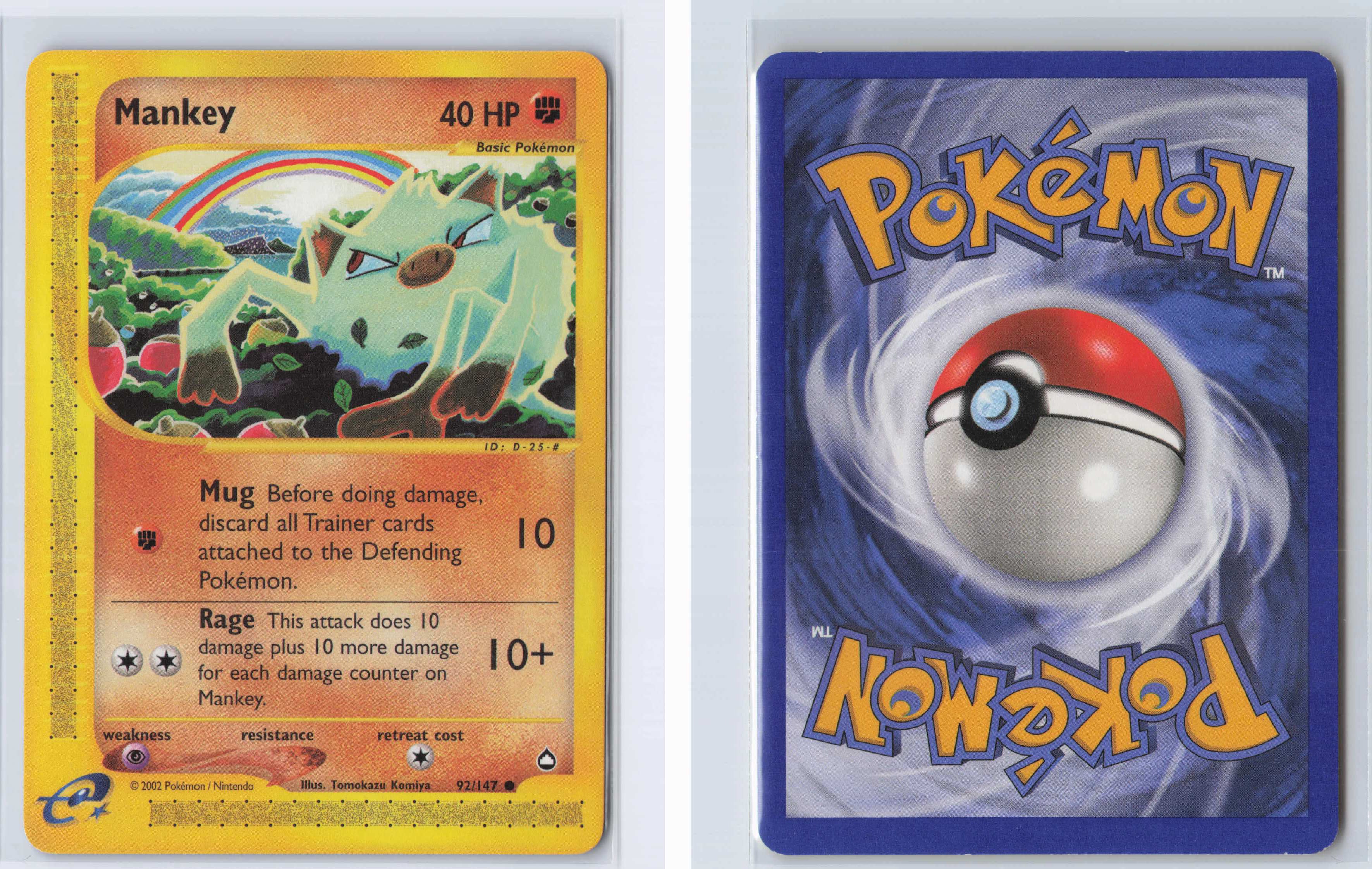 (#092/147) Mankey [Aquapolis]