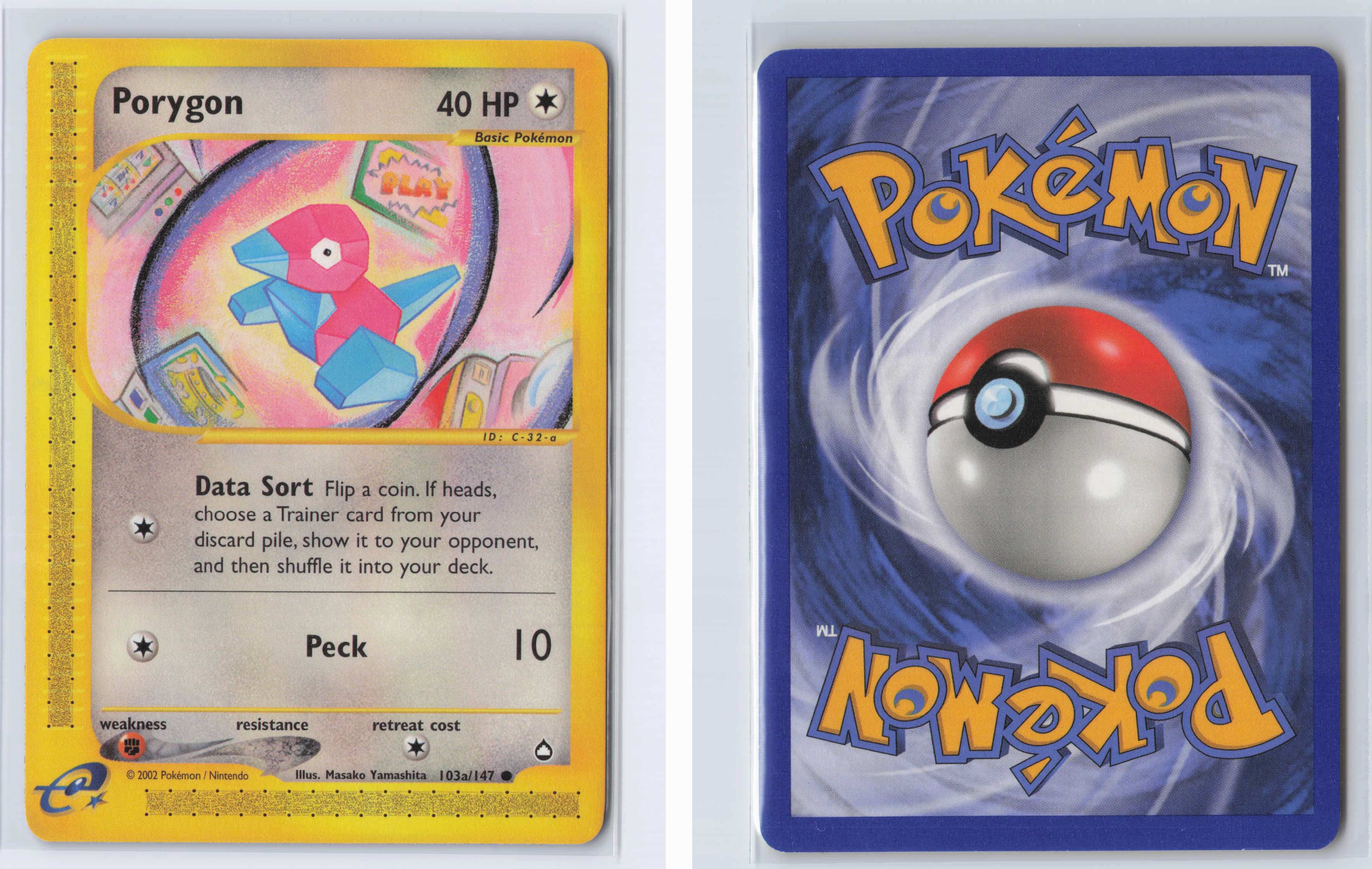 (#103a/147) Porygon (103a) [Aquapolis]