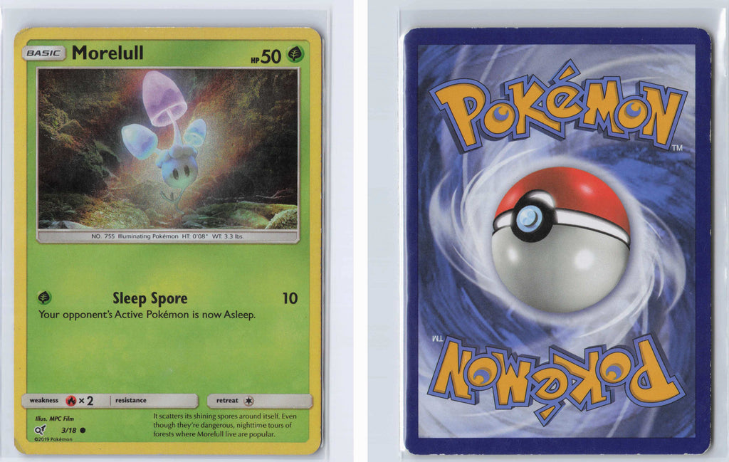 (#3/18) Morelull (Holo Common) [Detective Pikachu]