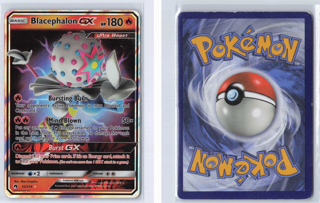 (#52/214) Blacephalon GX [SM - Lost Thunder]