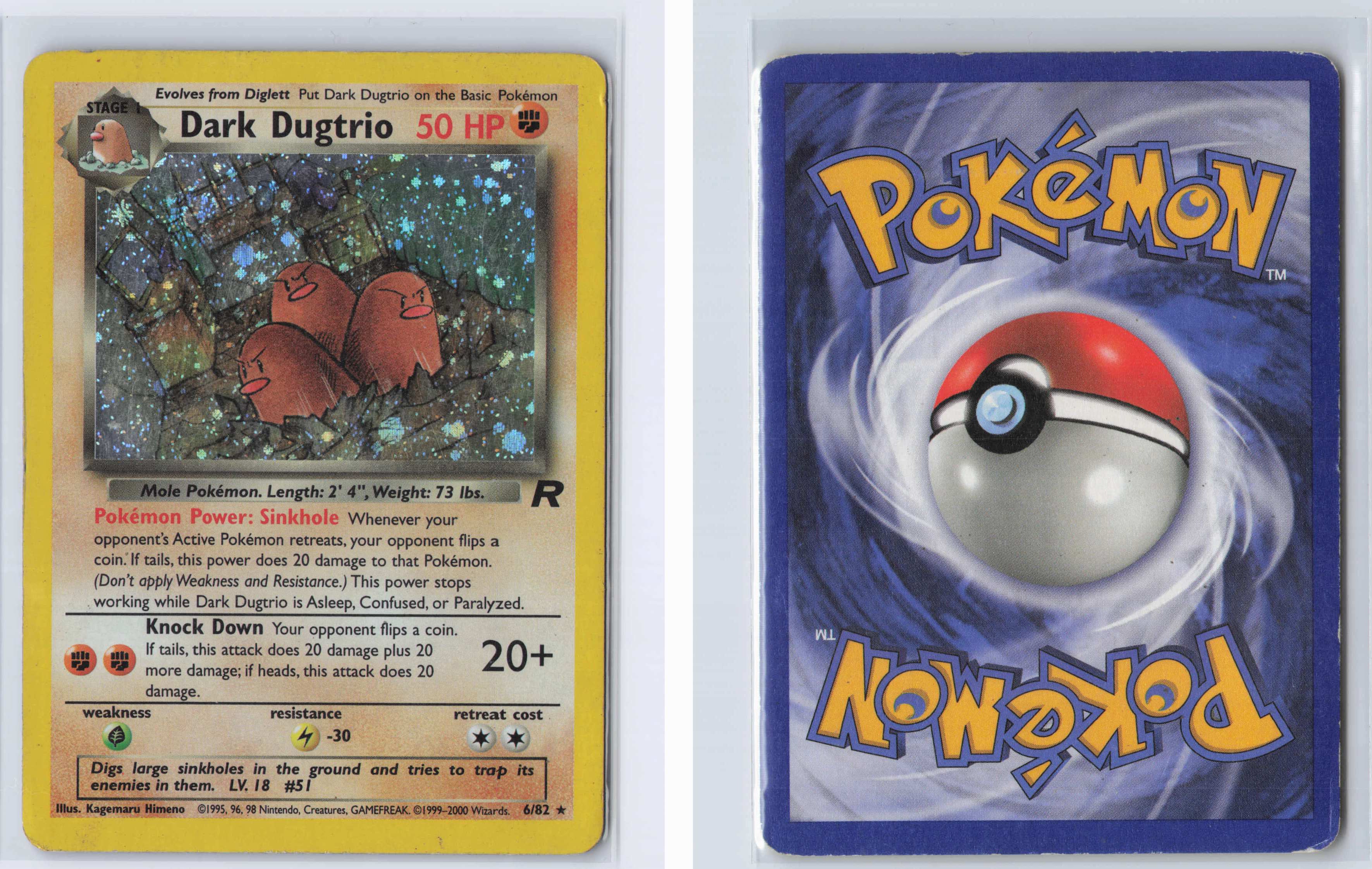 (#06/82) Dark Dugtrio (6) [Team Rocket]