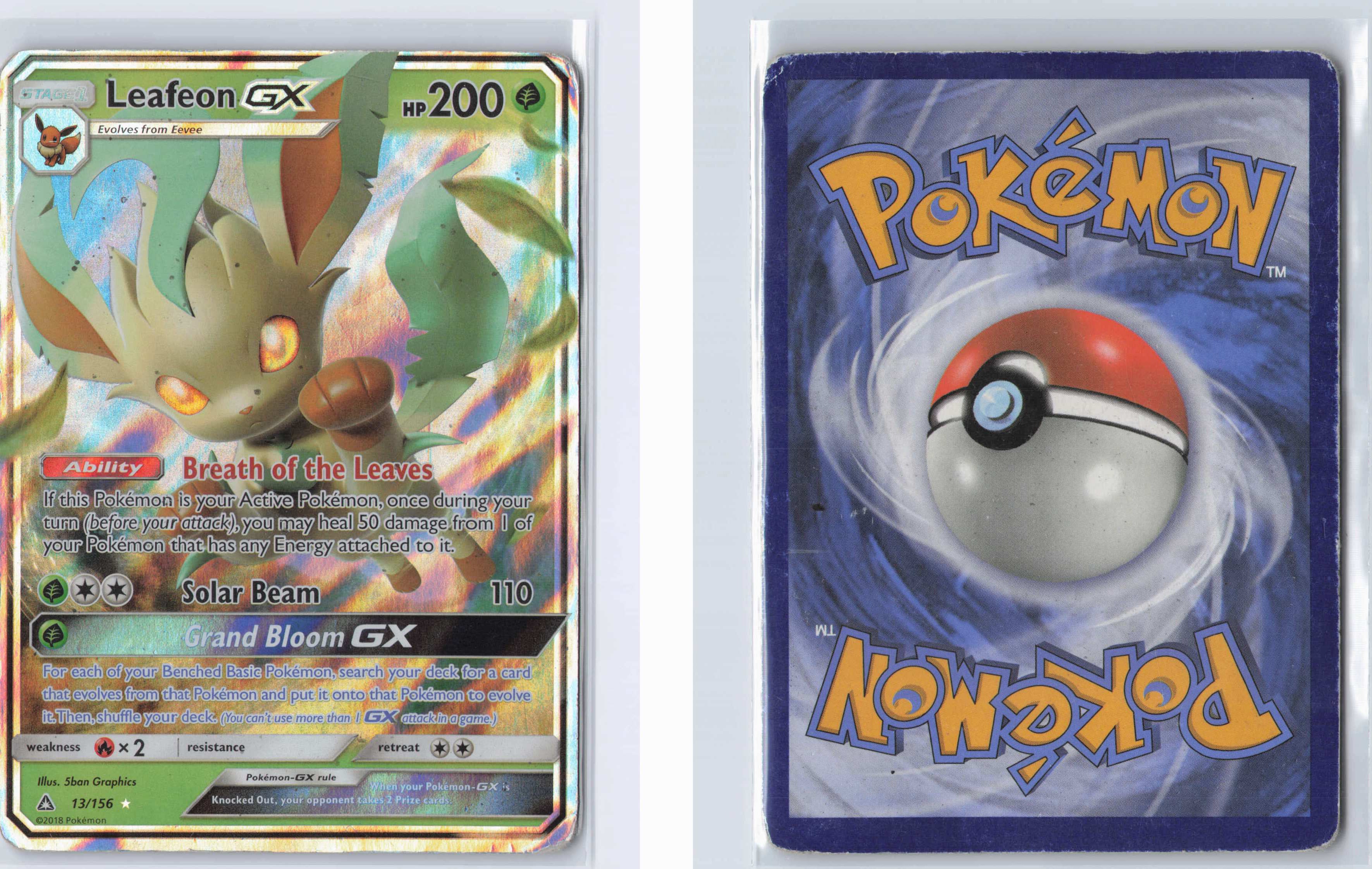 (#13/156) Leafeon GX [SM - Ultra Prism]