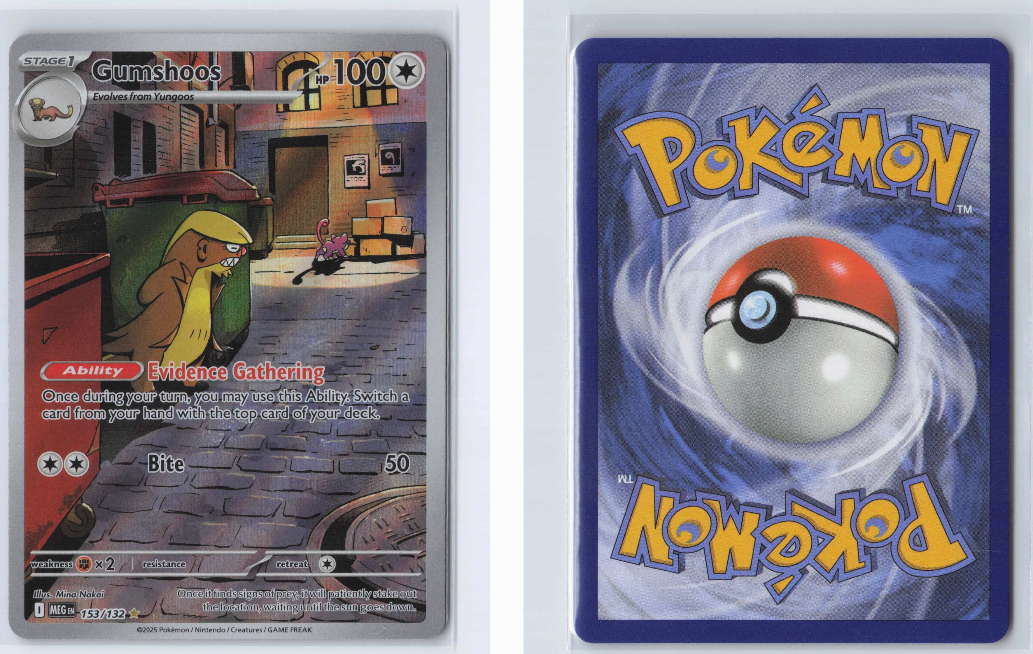 (#153/132) Gumshoos [ME01: Mega Evolution]