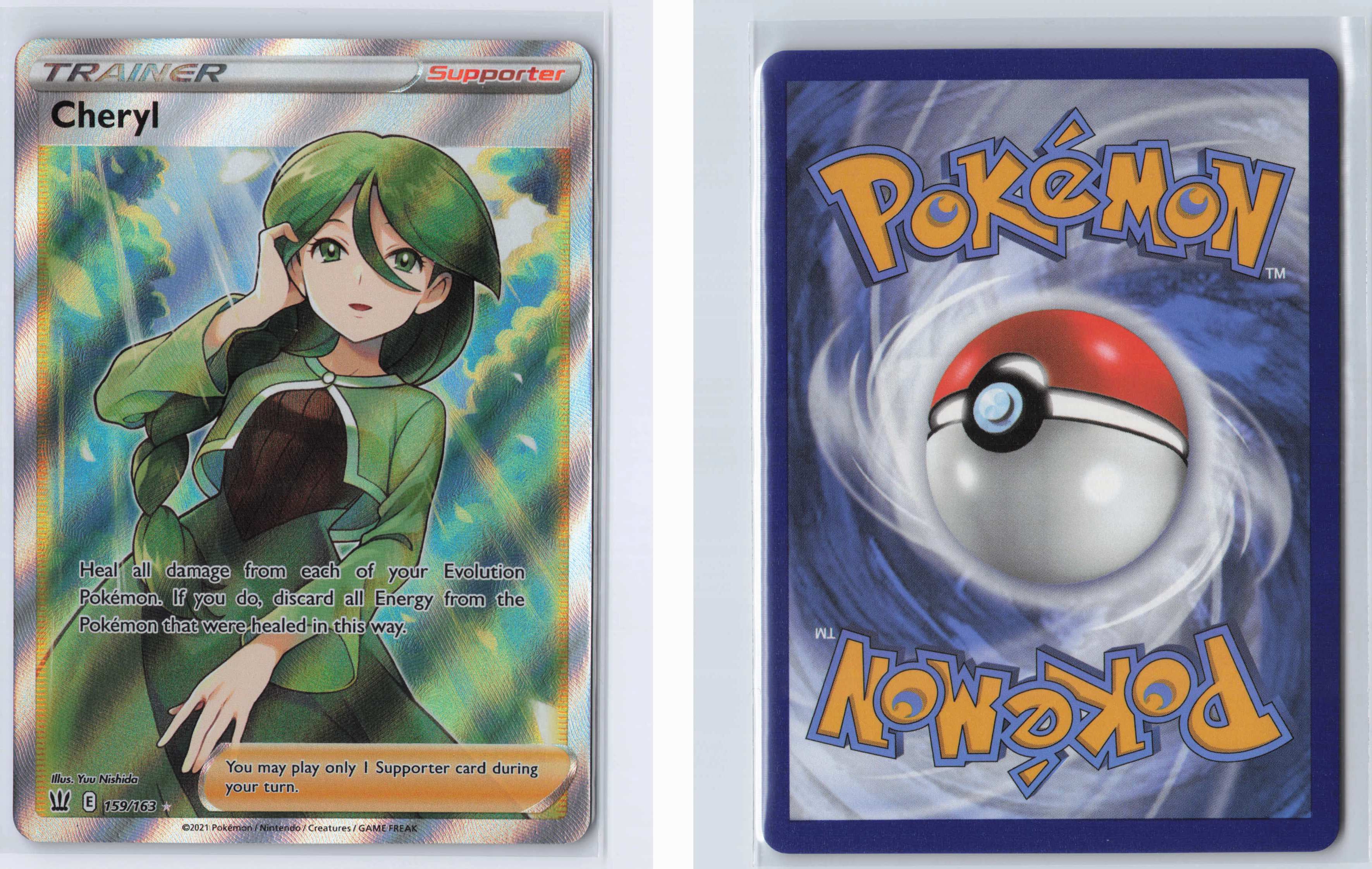 (#159/163) Cheryl (Full Art) [SWSH05: Battle Styles]