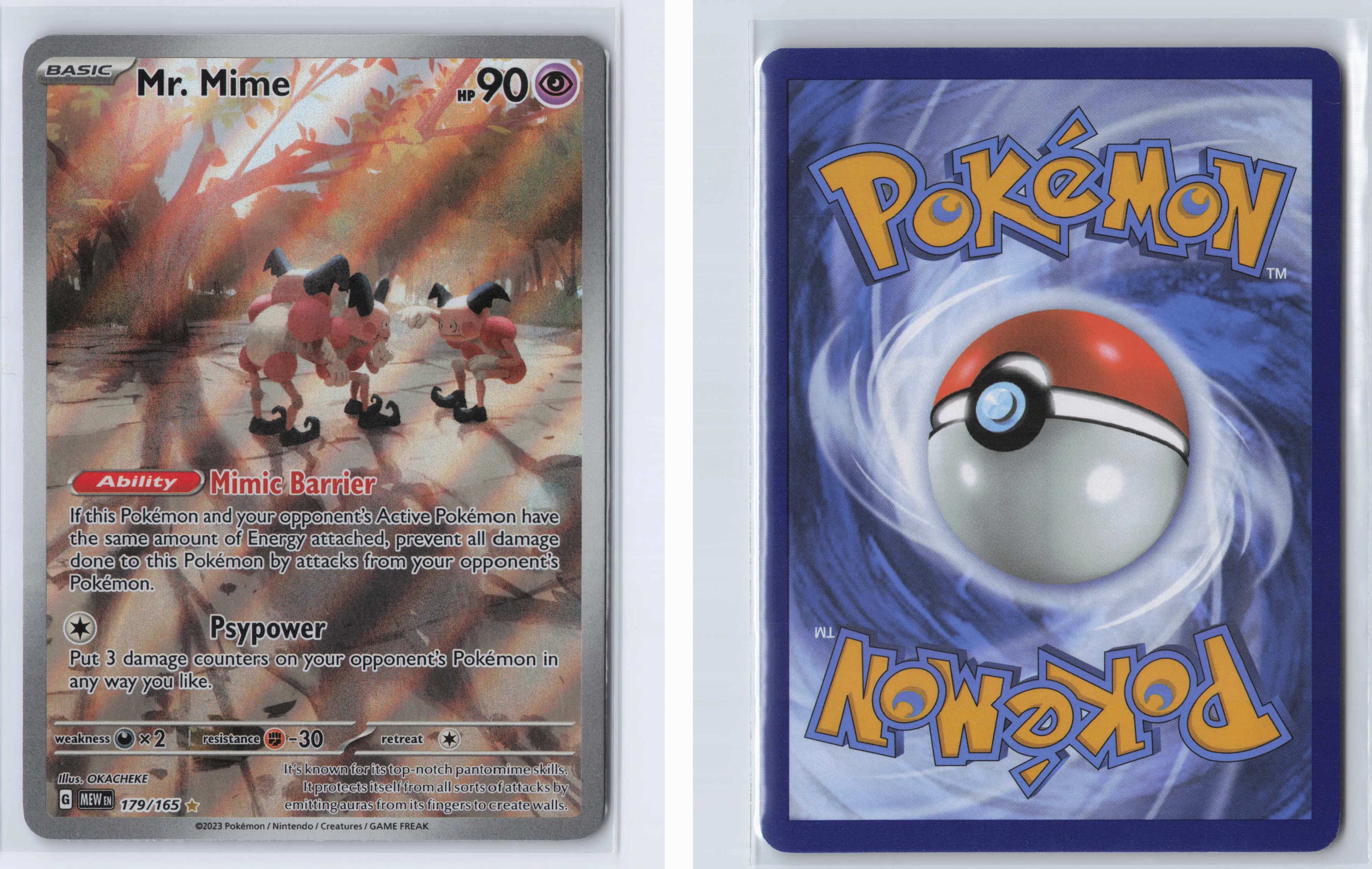 (#179/165) Mr. Mime [SV: Scarlet & Violet 151]