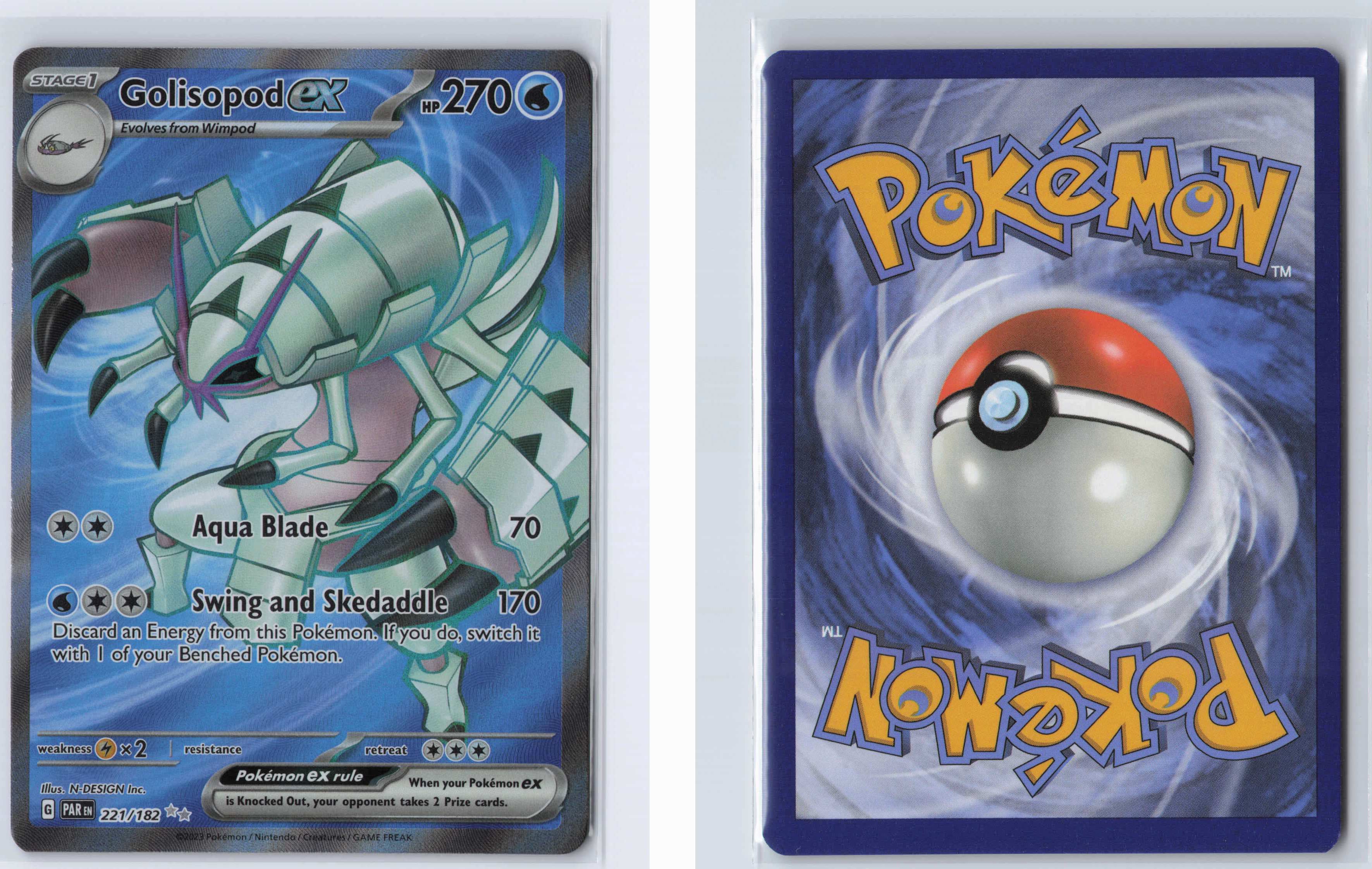 (#221/182) Golisopod ex [SV04: Paradox Rift]