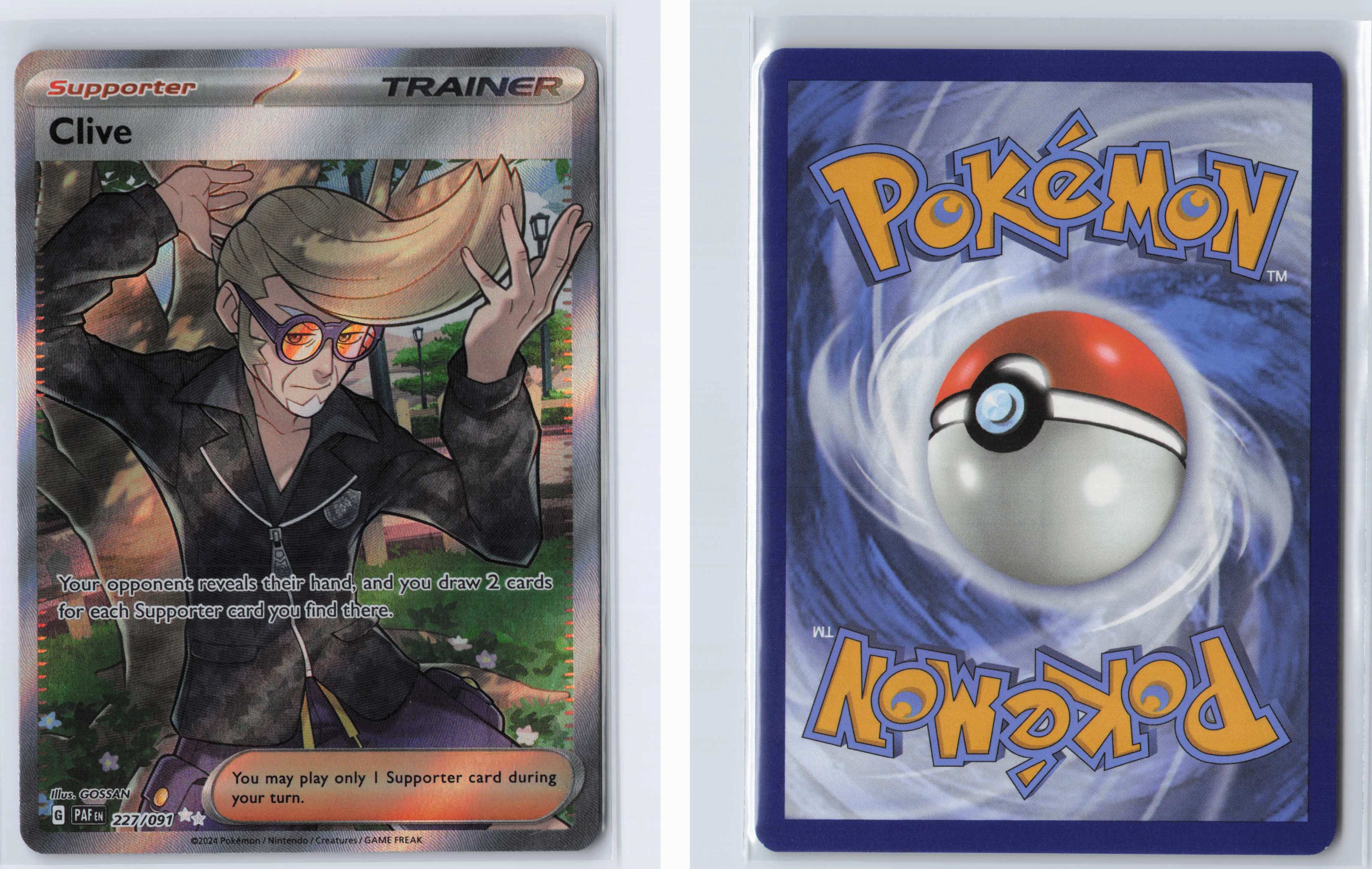 (#227/091) Clive [SV: Paldean Fates]