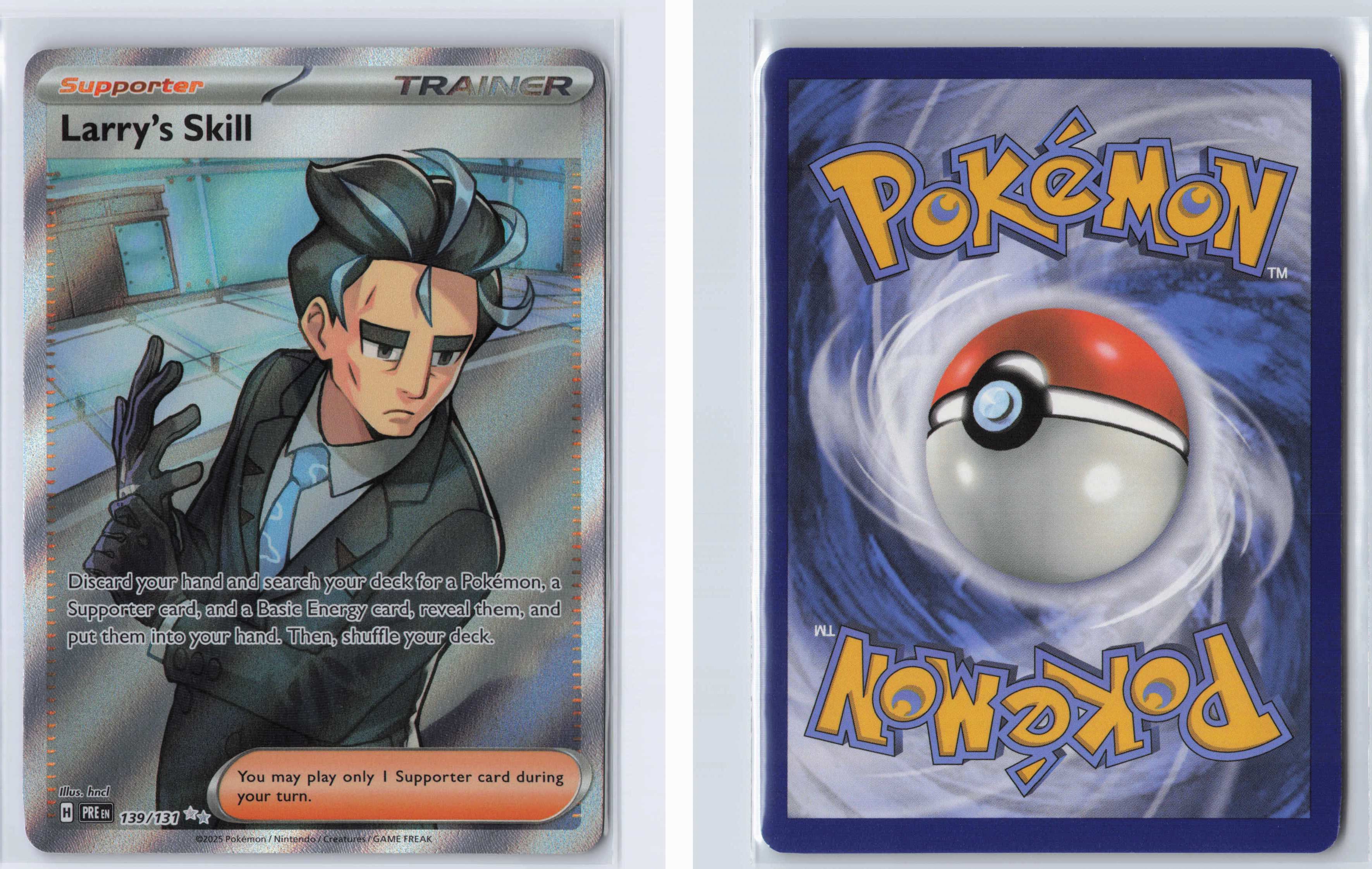 (#139/131) Larry's Skill [SV: Prismatic Evolutions]