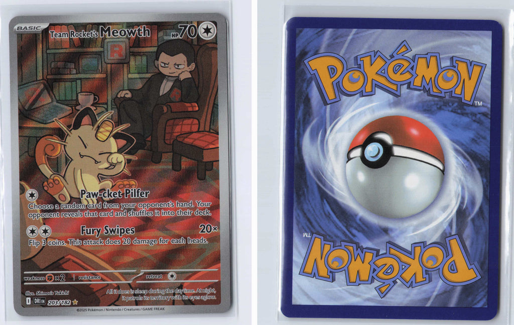 (#203/182) Team Rocket's Meowth [SV10: Destined Rivals]