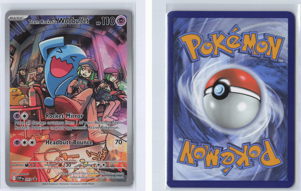 (#203) Team Rocket's Wobbuffet [SV: Scarlet & Violet Promo Cards]