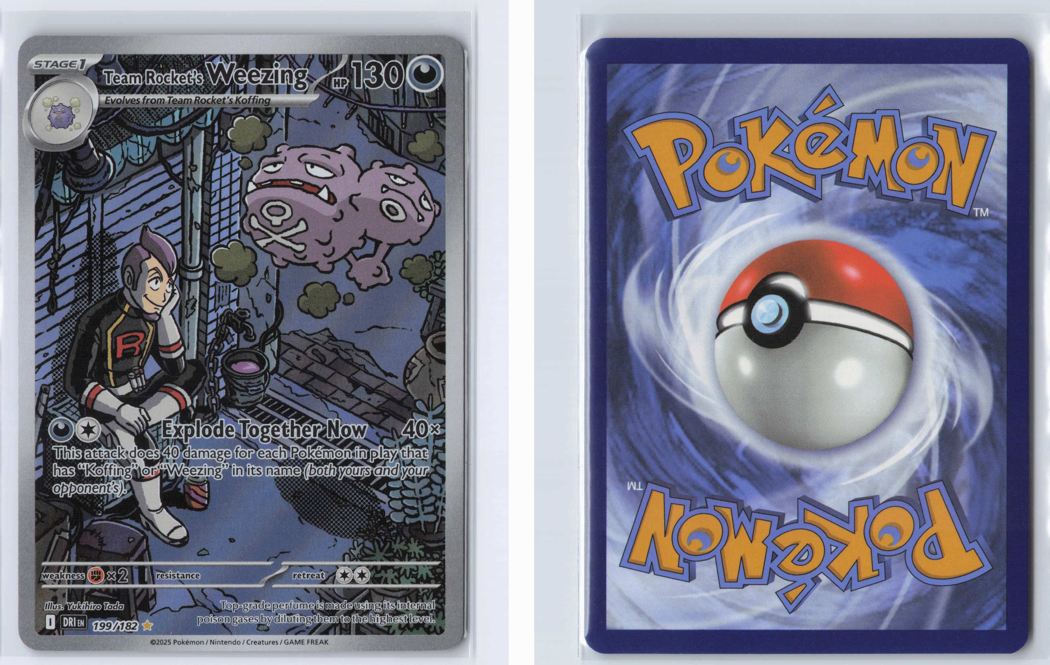 (#199/182) Team Rocket's Weezing [SV10: Destined Rivals]