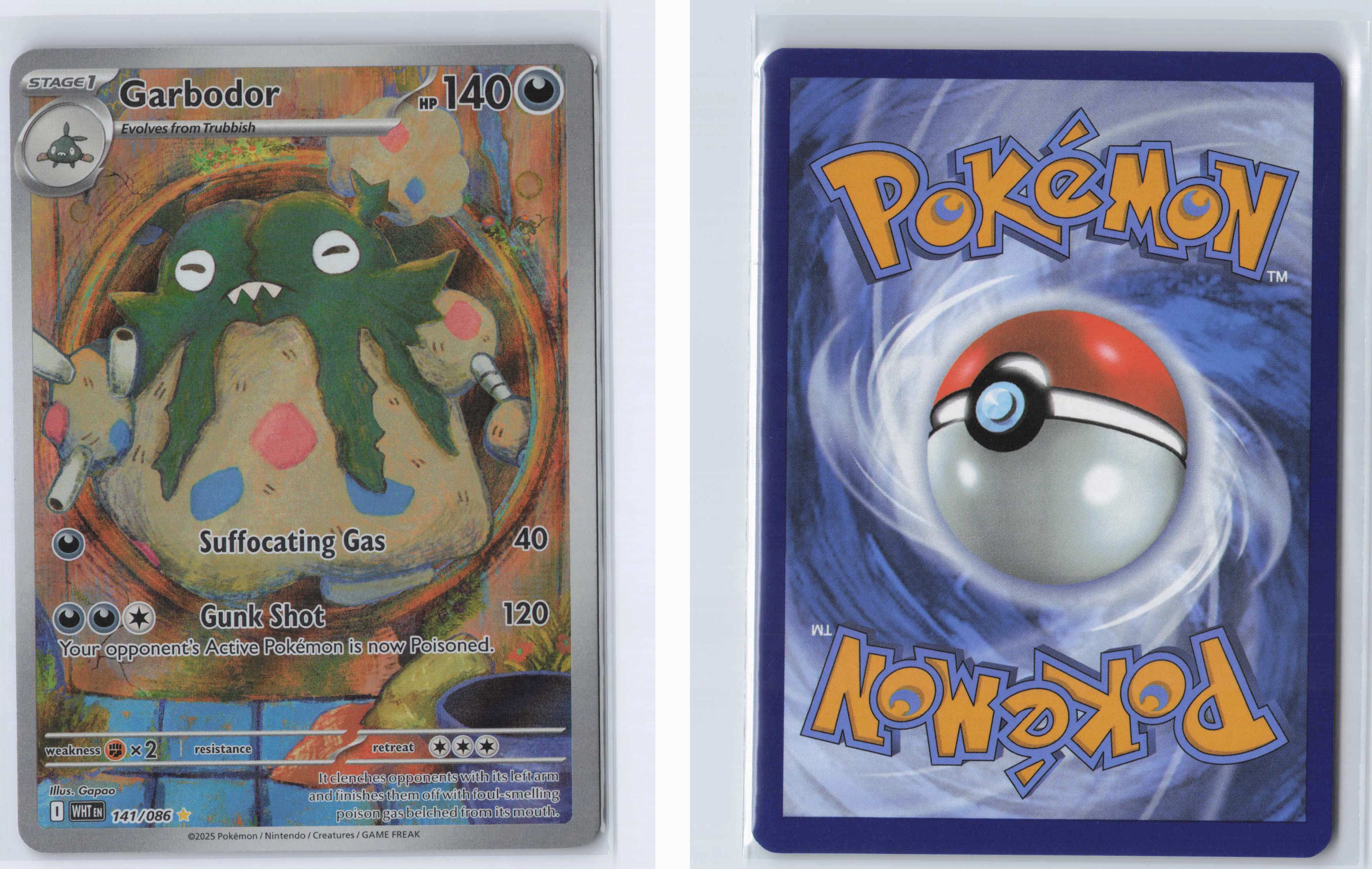 (#141/086) Garbodor [SV: White Flare]