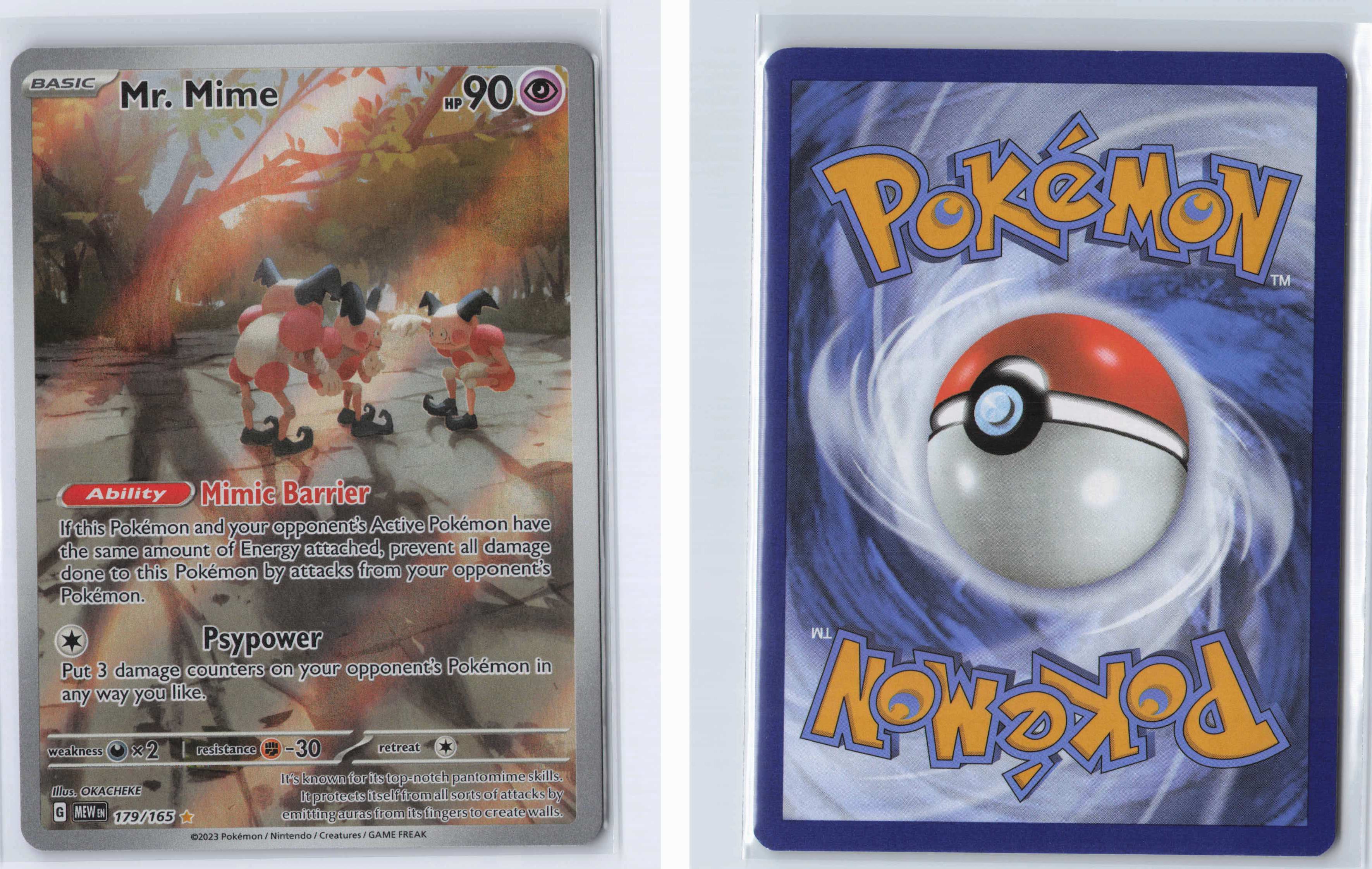 (#179/165) Mr. Mime [SV: Scarlet & Violet 151]
