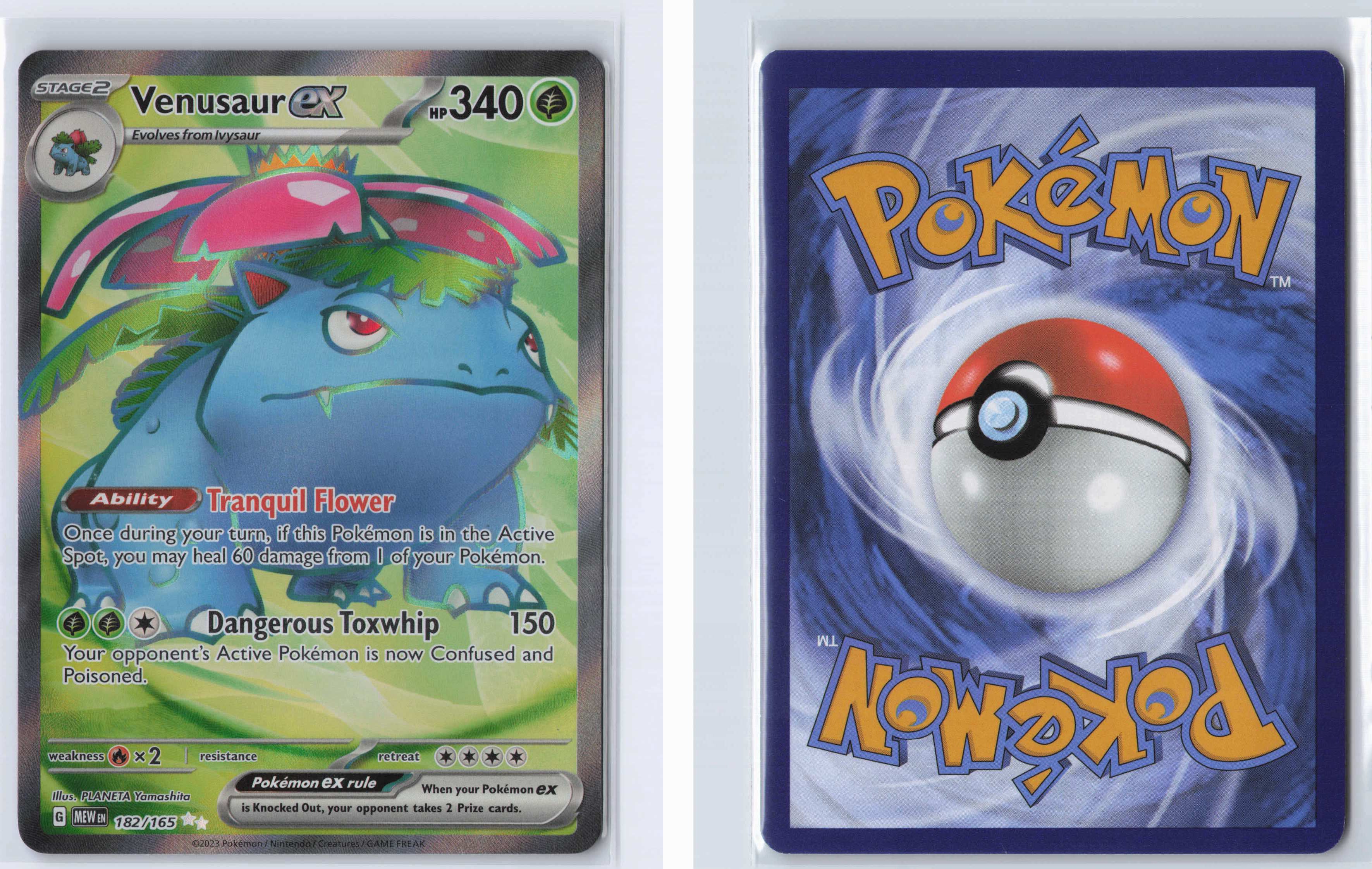 (#182/165) Venusaur ex - [SV: Scarlet & Violet 151]