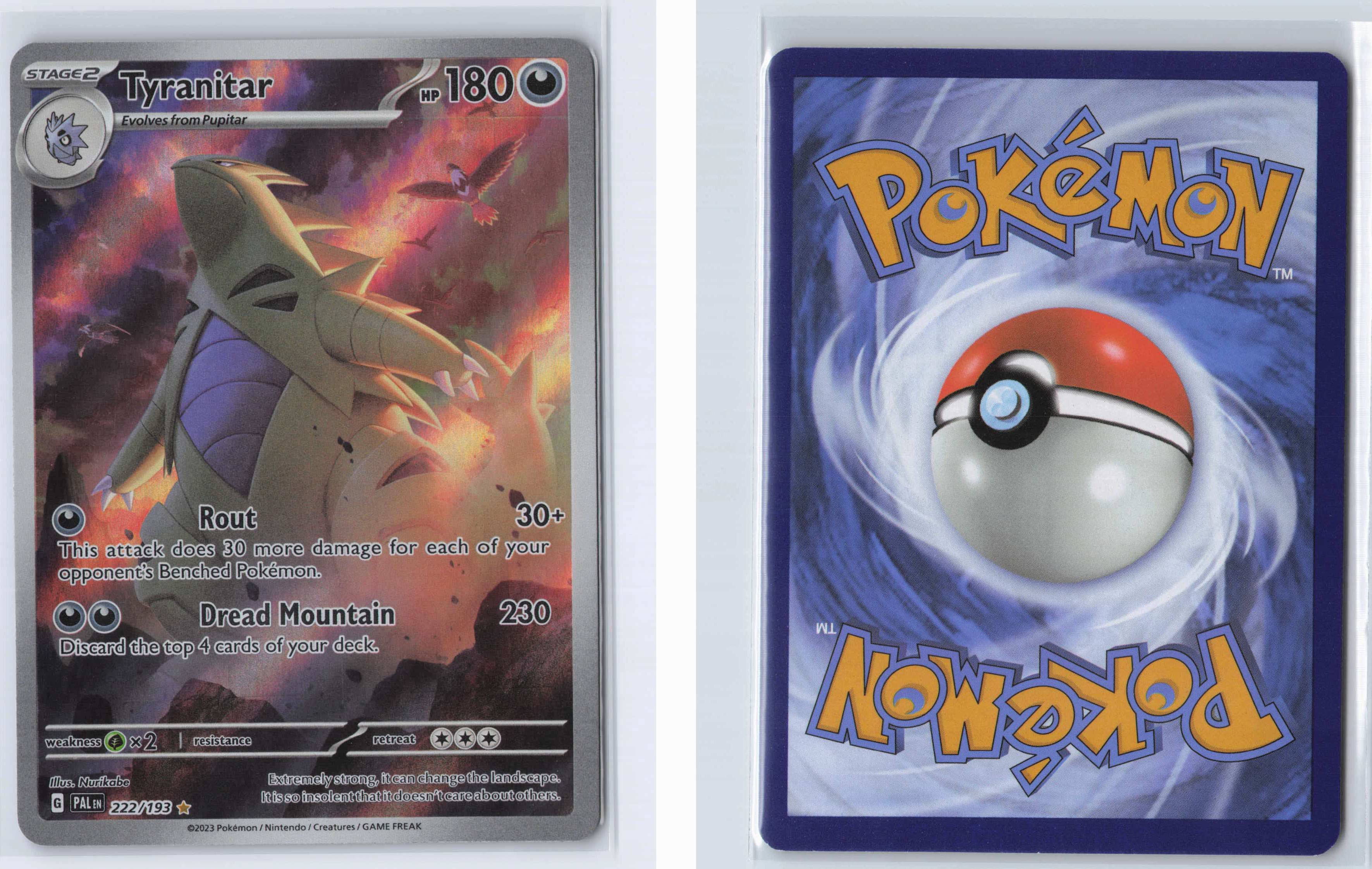 (#222/193) Tyranitar [SV02: Paldea Evolved]