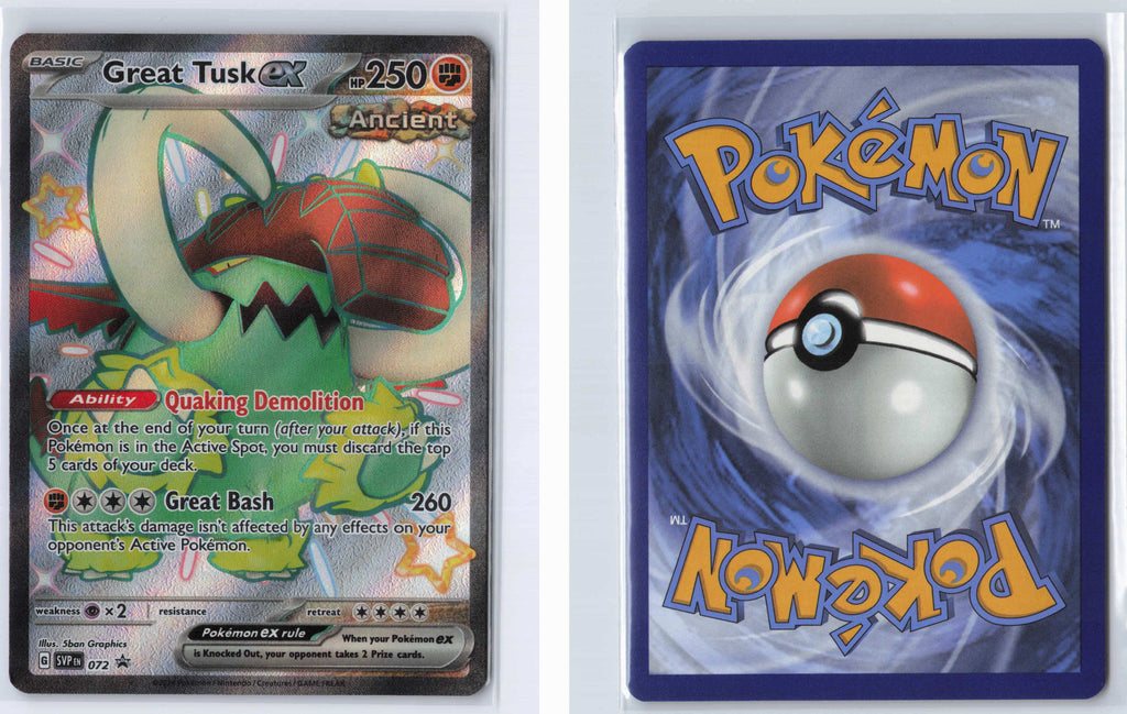 (#72) Great Tusk ex - [Miscellaneous Cards & Products]