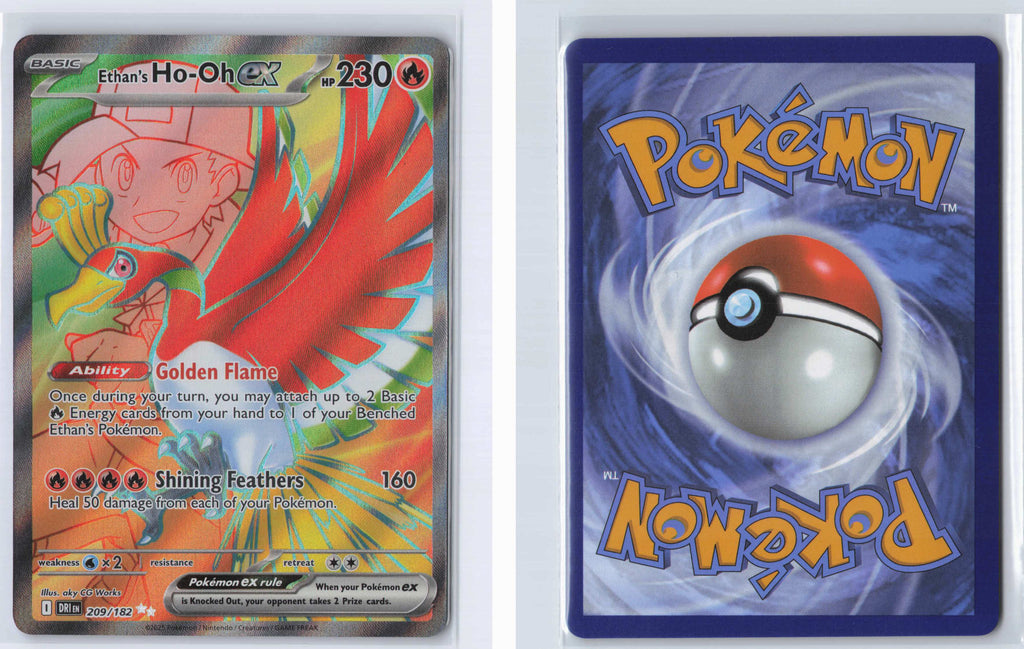 (#209/182) Ethan's Ho-Oh ex - [SV10: Destined Rivals]