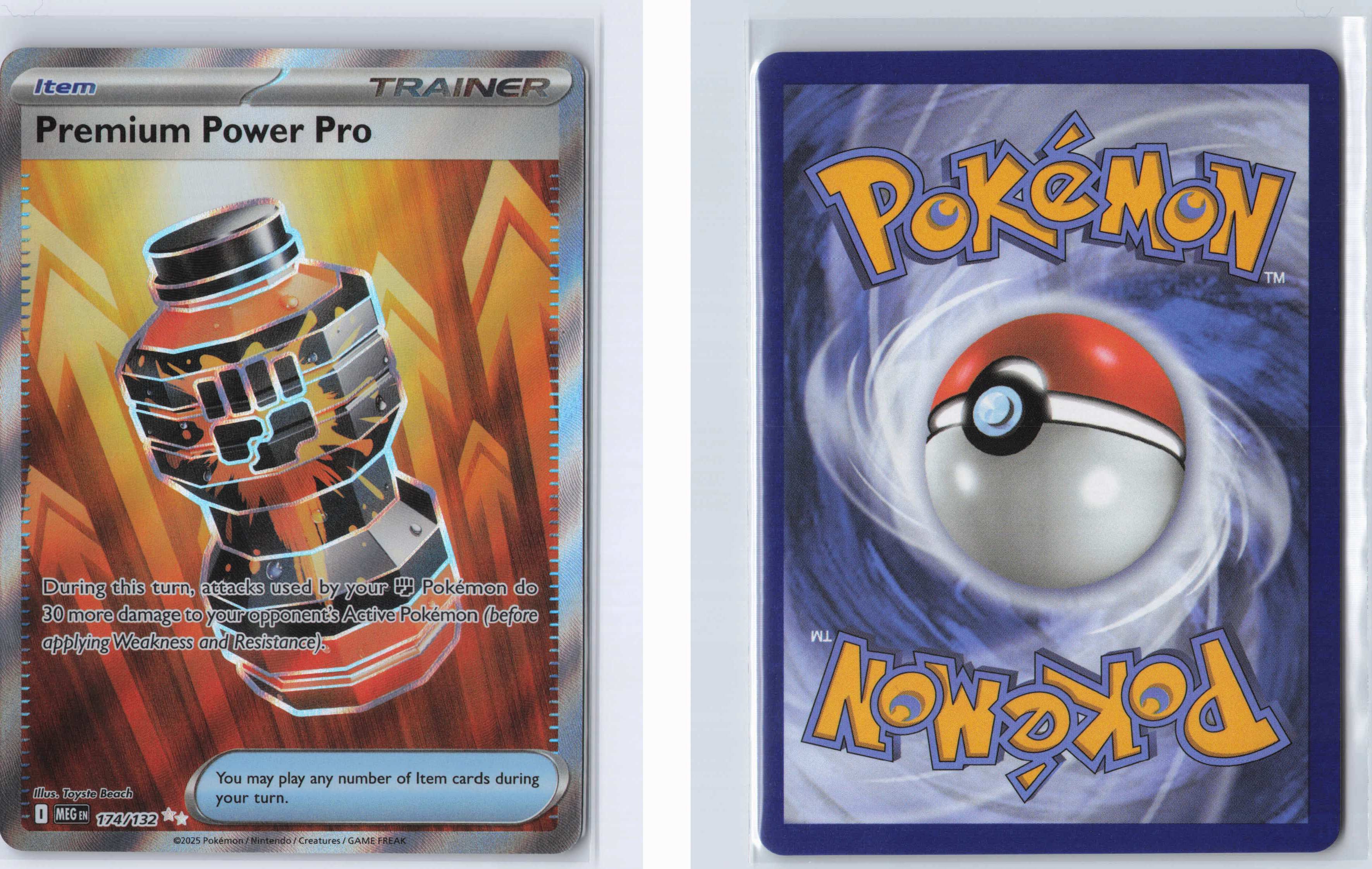 (#174/132) Premium Power Pro [ME01: Mega Evolution]