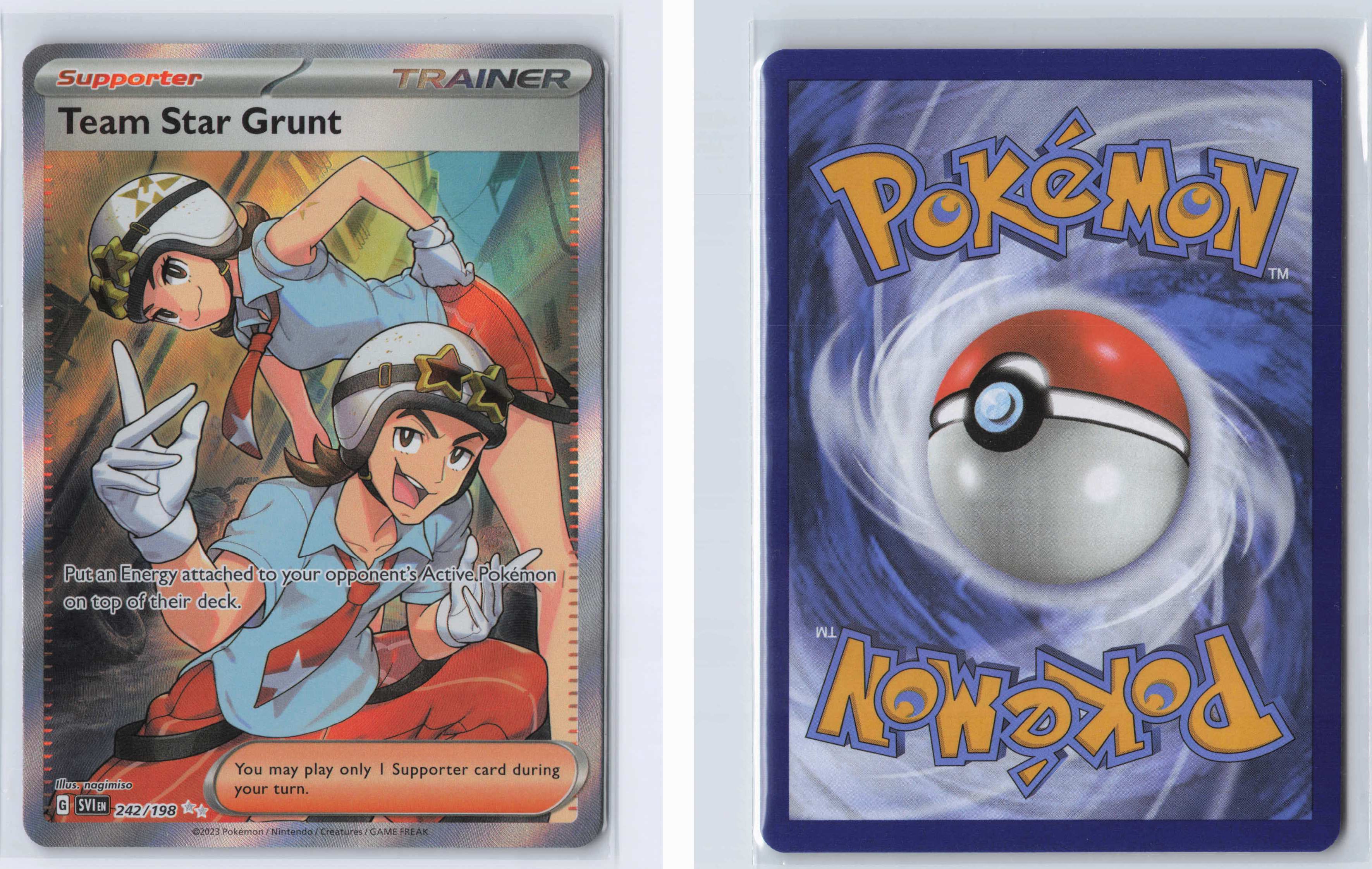 (#242/198) Team Star Grunt [SV01: Scarlet & Violet Base Set]
