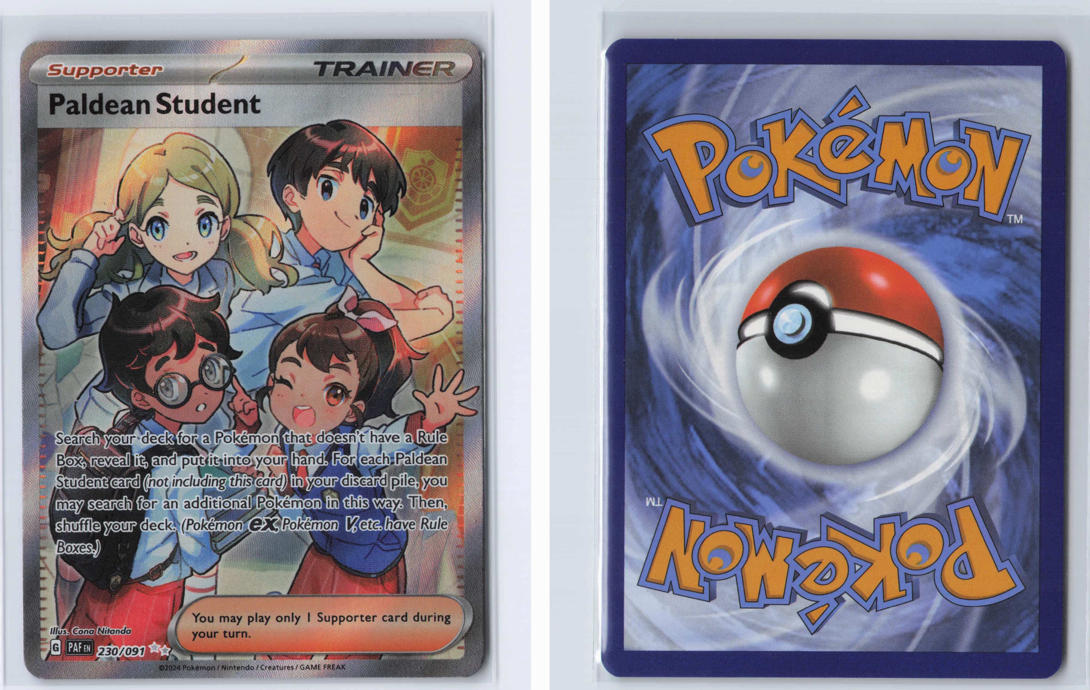 (#230/091) Paldean Student [SV: Paldean Fates]