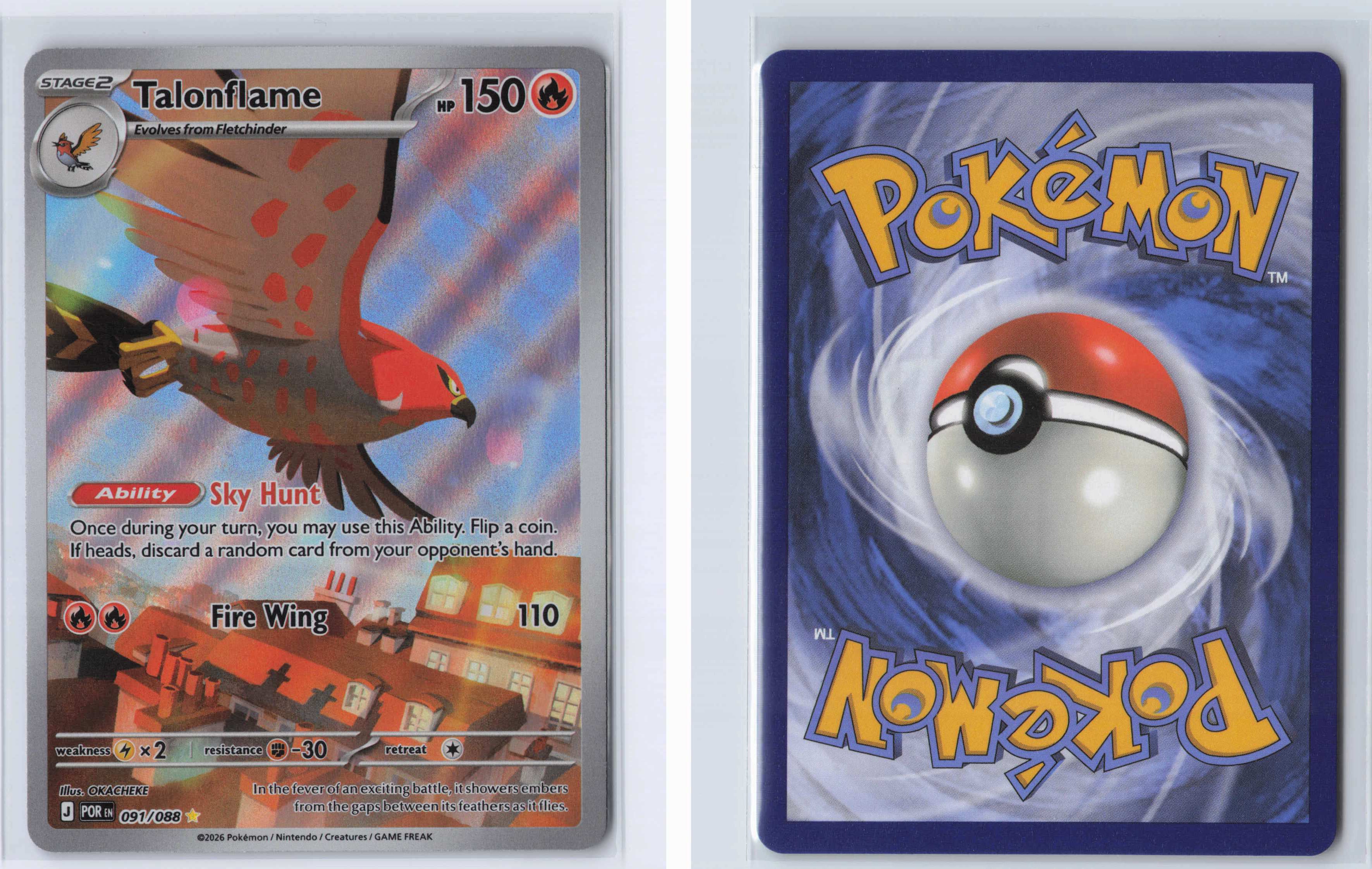 (#091/088) Talonflame [ME03: Perfect Order]
