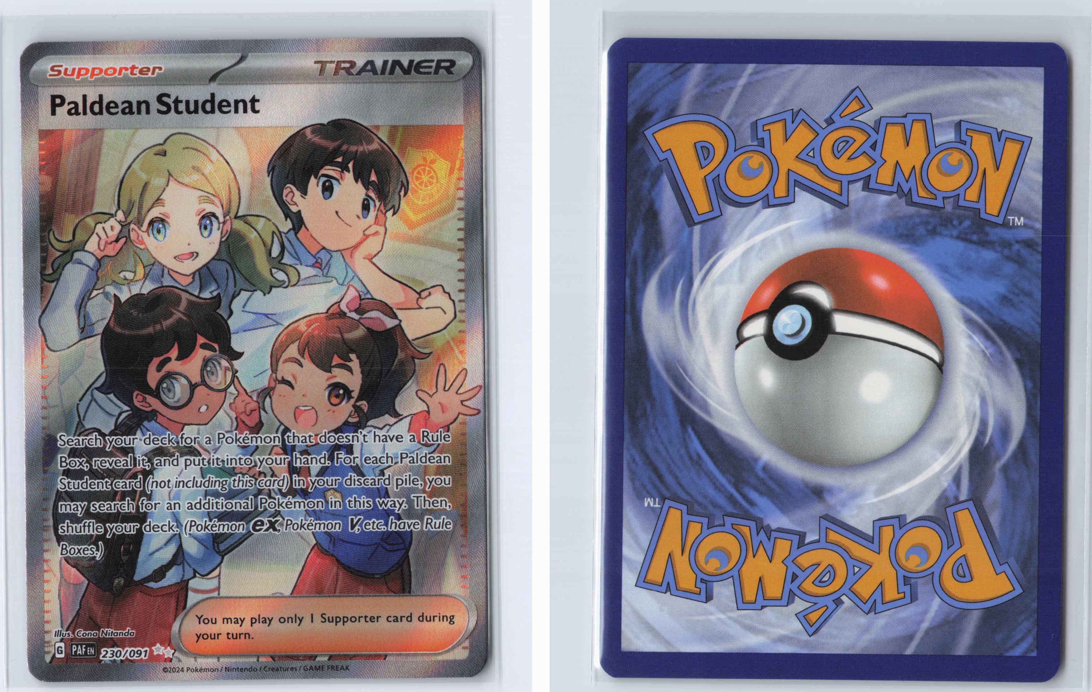 (#230/091) Paldean Student [SV: Paldean Fates]