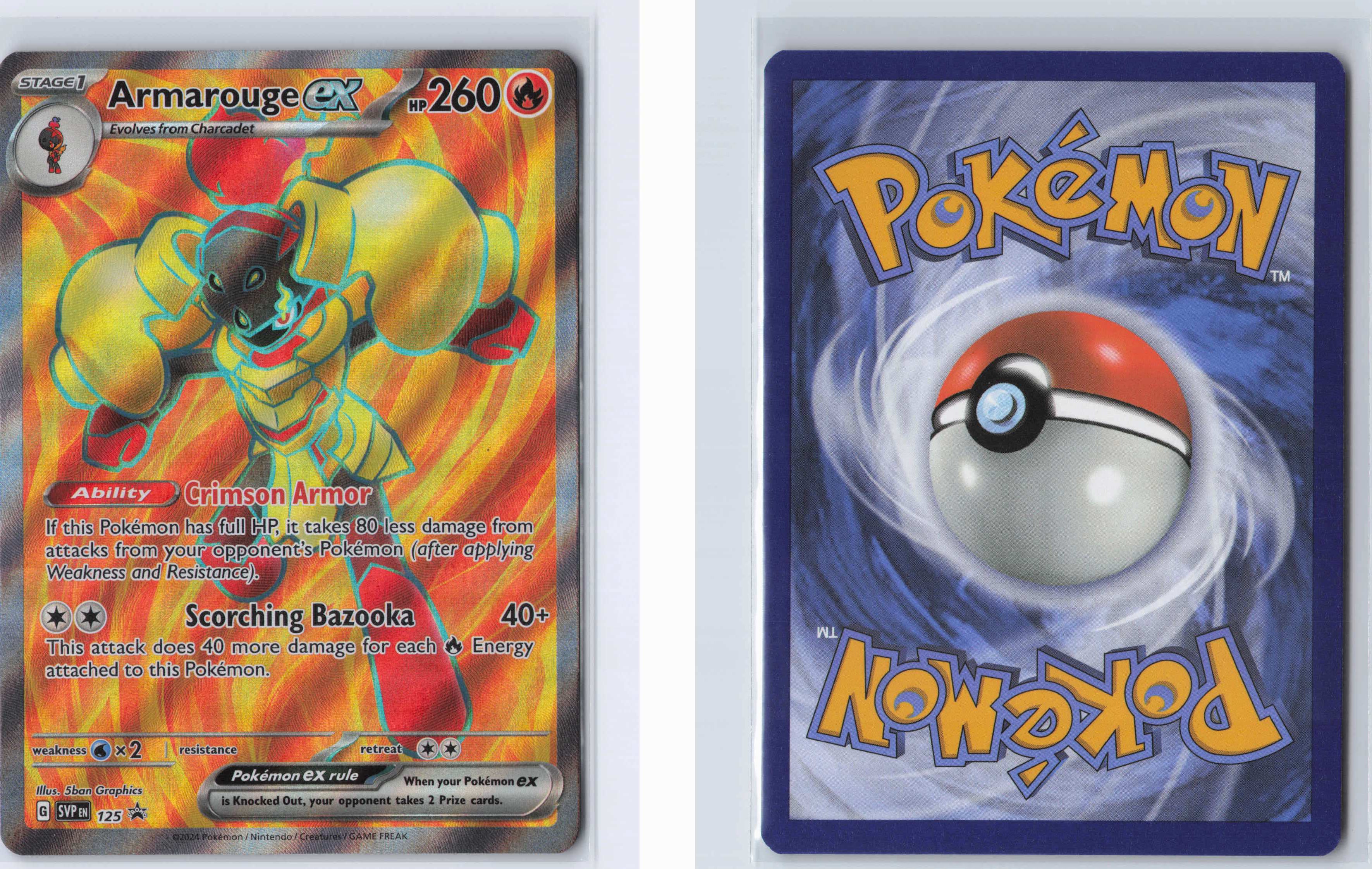 (#125) Armarouge ex - [SV: Scarlet & Violet Promo Cards]