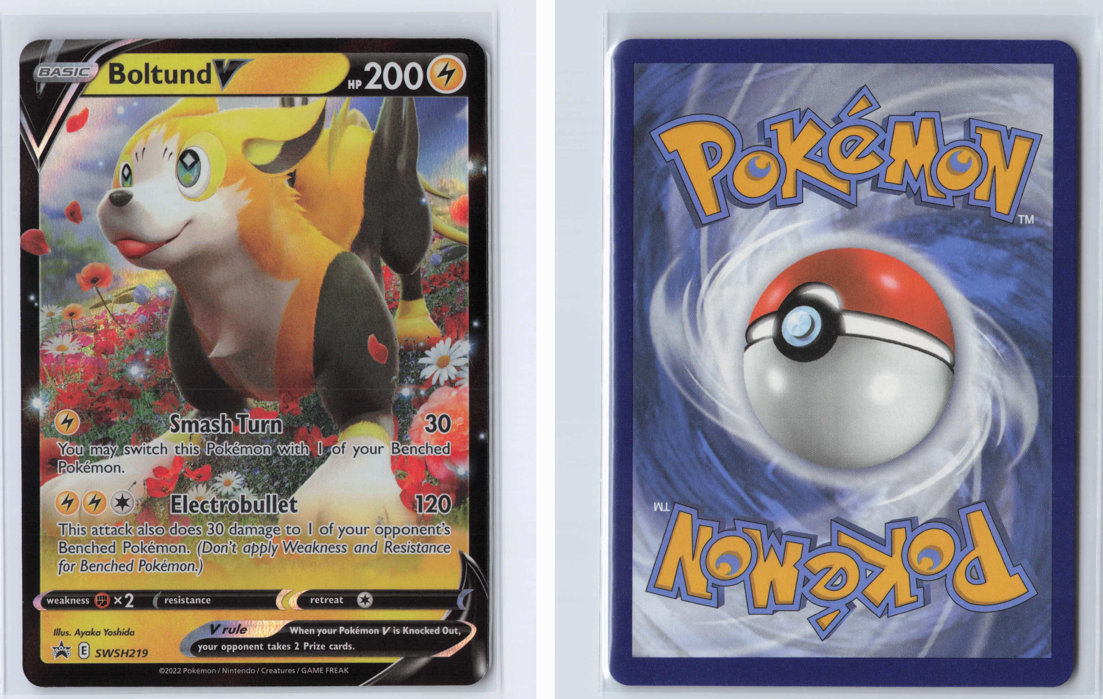 (#SWSH219) Boltund V [SWSH: Sword & Shield Promo Cards]