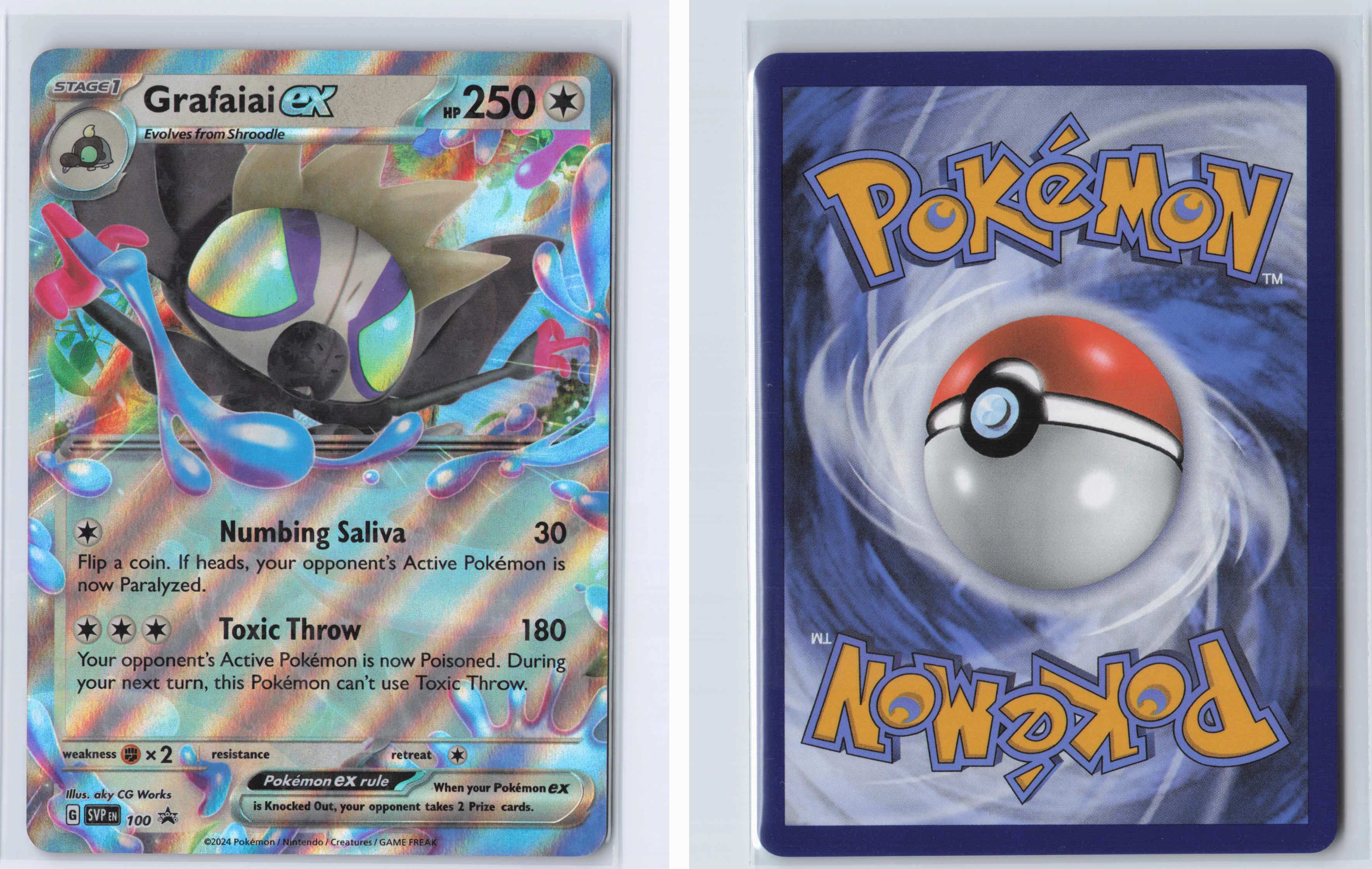 (#100) Grafaiai ex [SV: Scarlet & Violet Promo Cards]