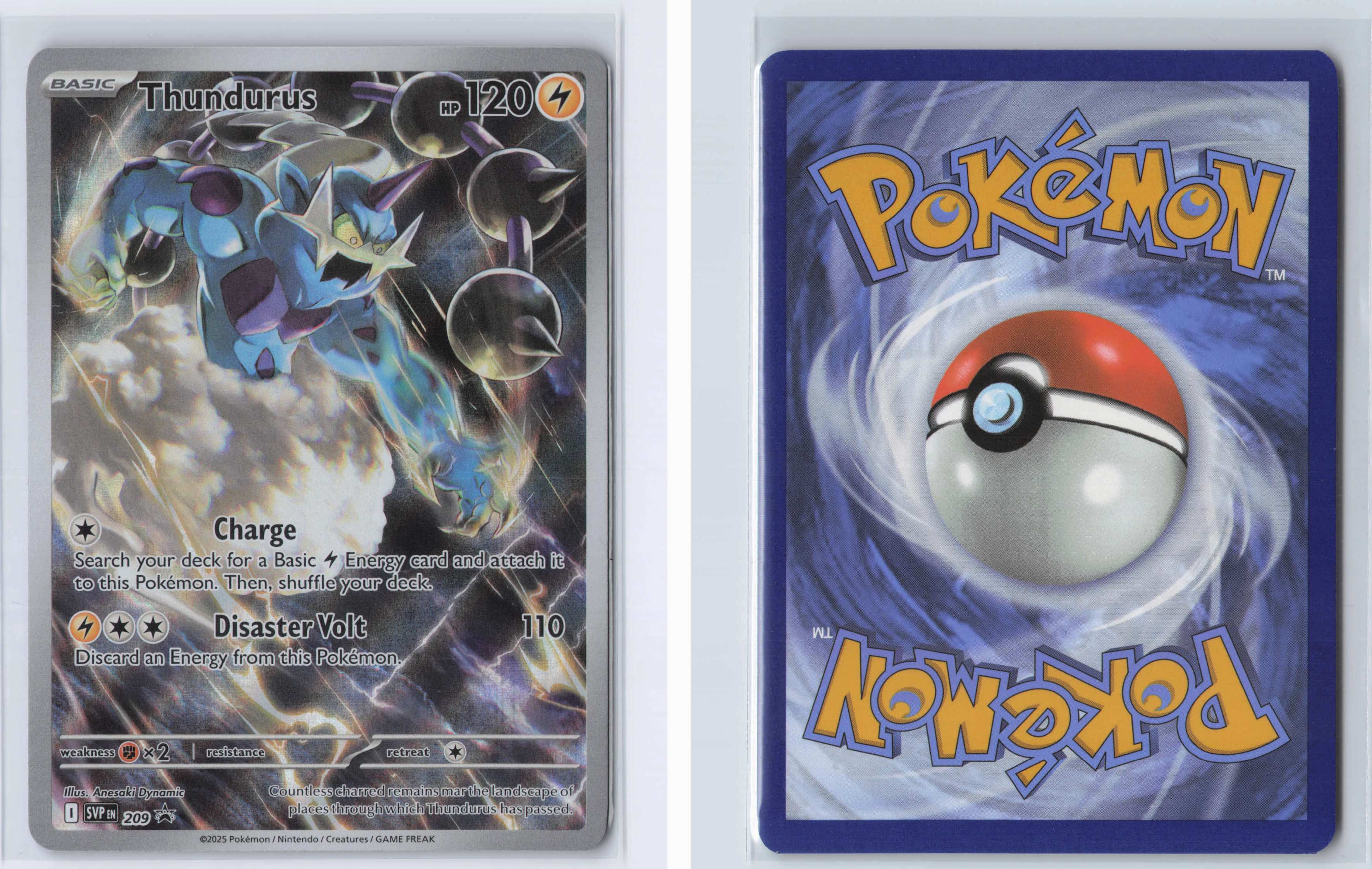 (#209) Thundurus - [SV: Scarlet & Violet Promo Cards]