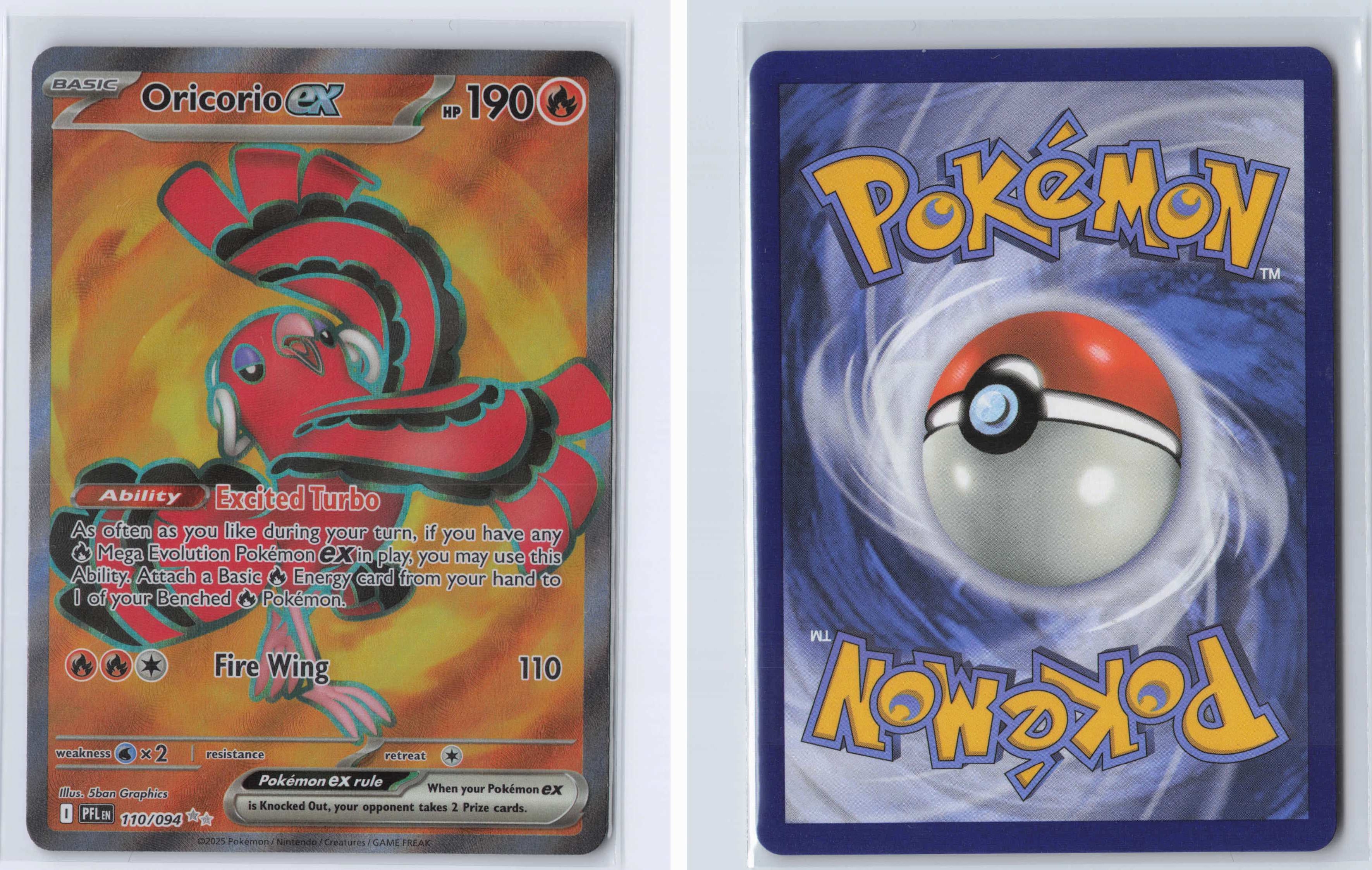 (#110/094) Oricorio ex [ME02: Phantasmal Flames]