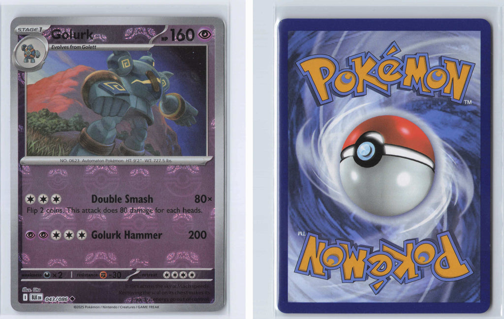 (#043/086) Golurk (Master Ball Pattern) [SV: Black Bolt]