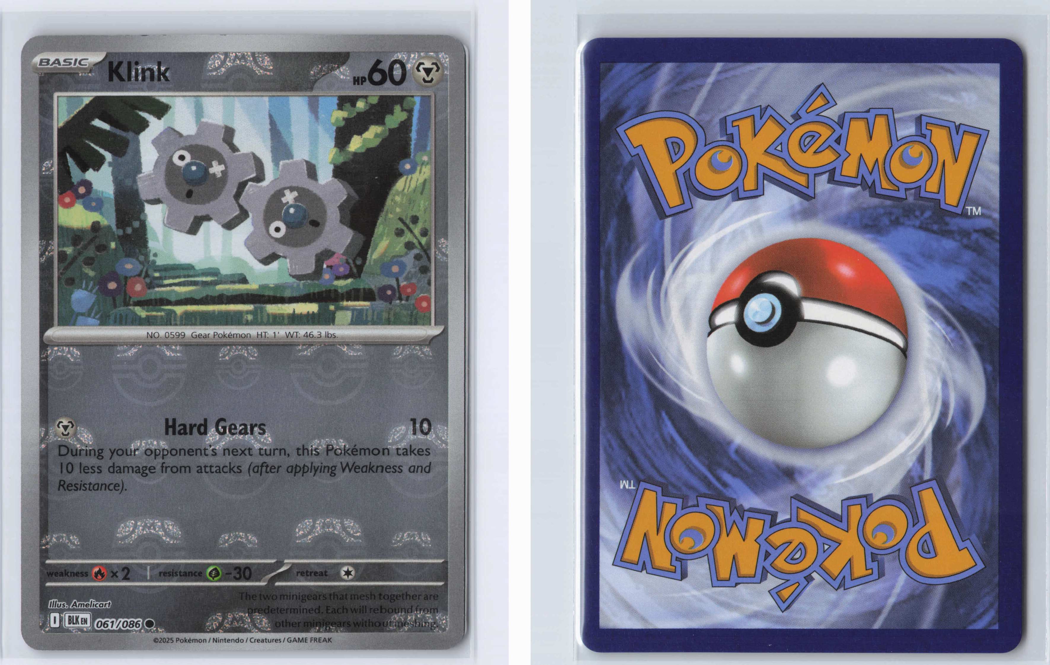 (#061/086) Klink (Master Ball Pattern) [SV: Black Bolt]