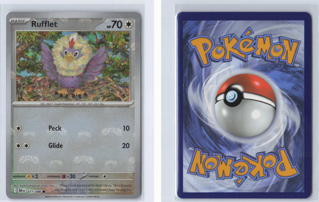 (#077/086) Rufflet (Master Ball Pattern) [SV: Black Bolt]